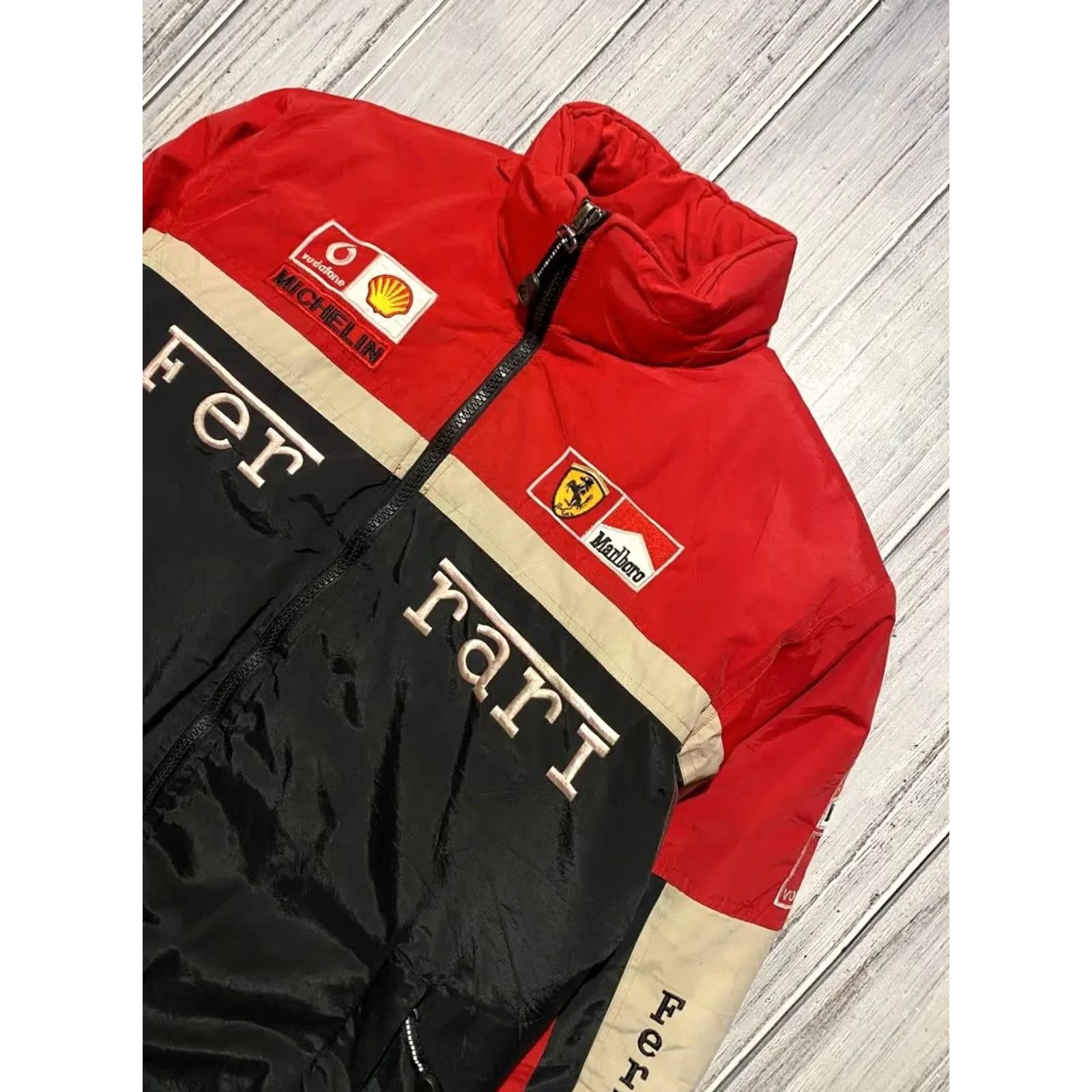 Ferrari VINTAGE Ferrari Jacket Red 90s Michael Schumacher Size 2XL Men Size US XXL / EU 58 / 5 - 6 Thumbnail