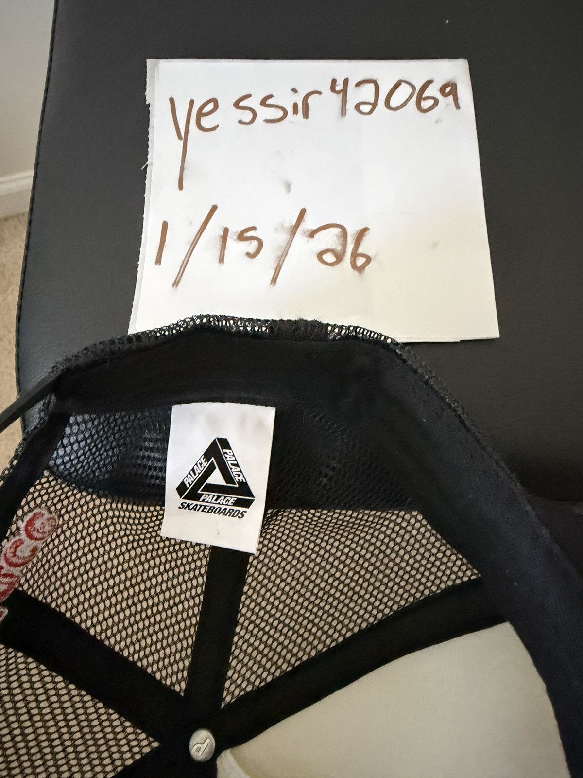 Palace Palace Strawberry Trucker Hat Size ONE SIZE - 4 Thumbnail