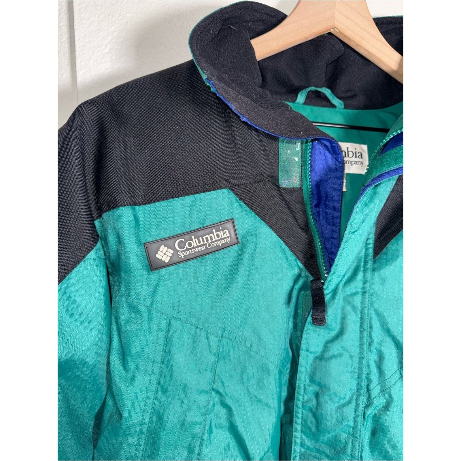 Columbia VINTAGE COLUMBIA Goose Down Gaper Day insulated Jacket 14 Size L / US 10 / IT 46 - 3 Thumbnail
