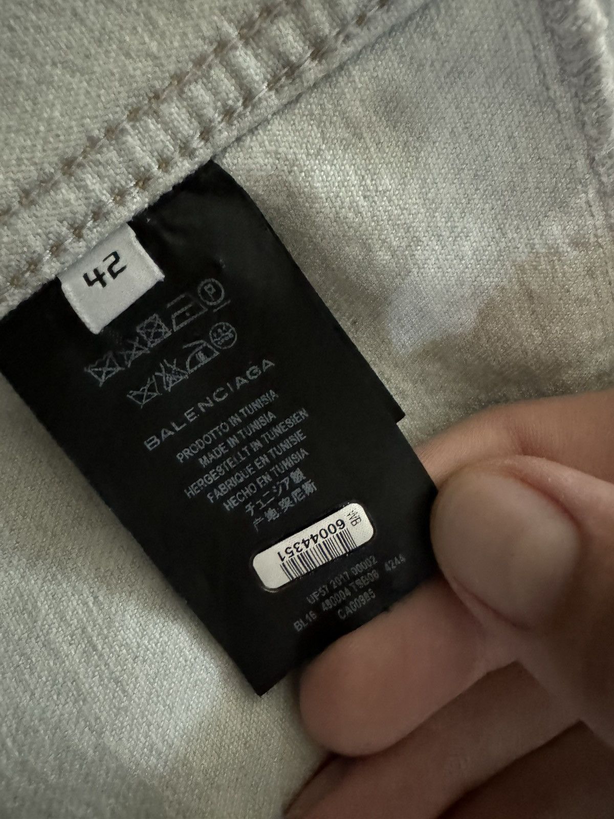 Balenciaga Balenciaga 2017 denim jacket Size US M / EU 48-50 / 2 - 5 Thumbnail