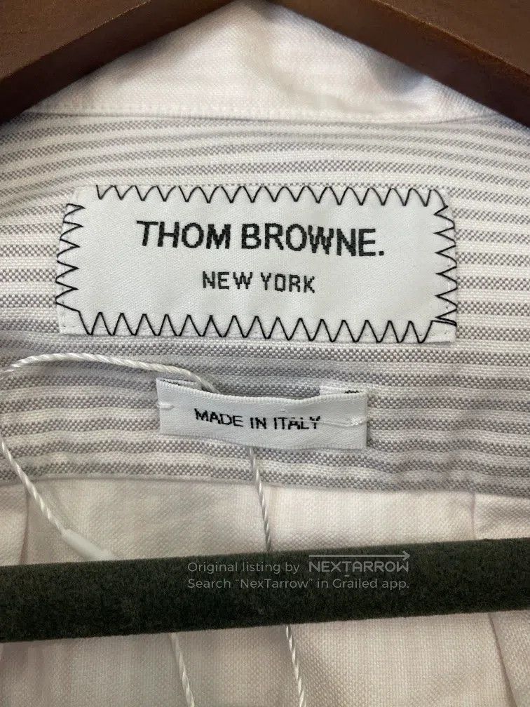 Thom Browne Thom Browne Striped patchwork shirt and long skirt Size XXL / US 16-18 / IT 52-54 - 3 Thumbnail