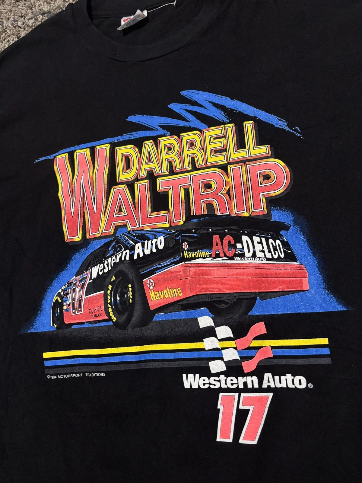 Vintage 1995 Darrell Waltrip Nascar tee