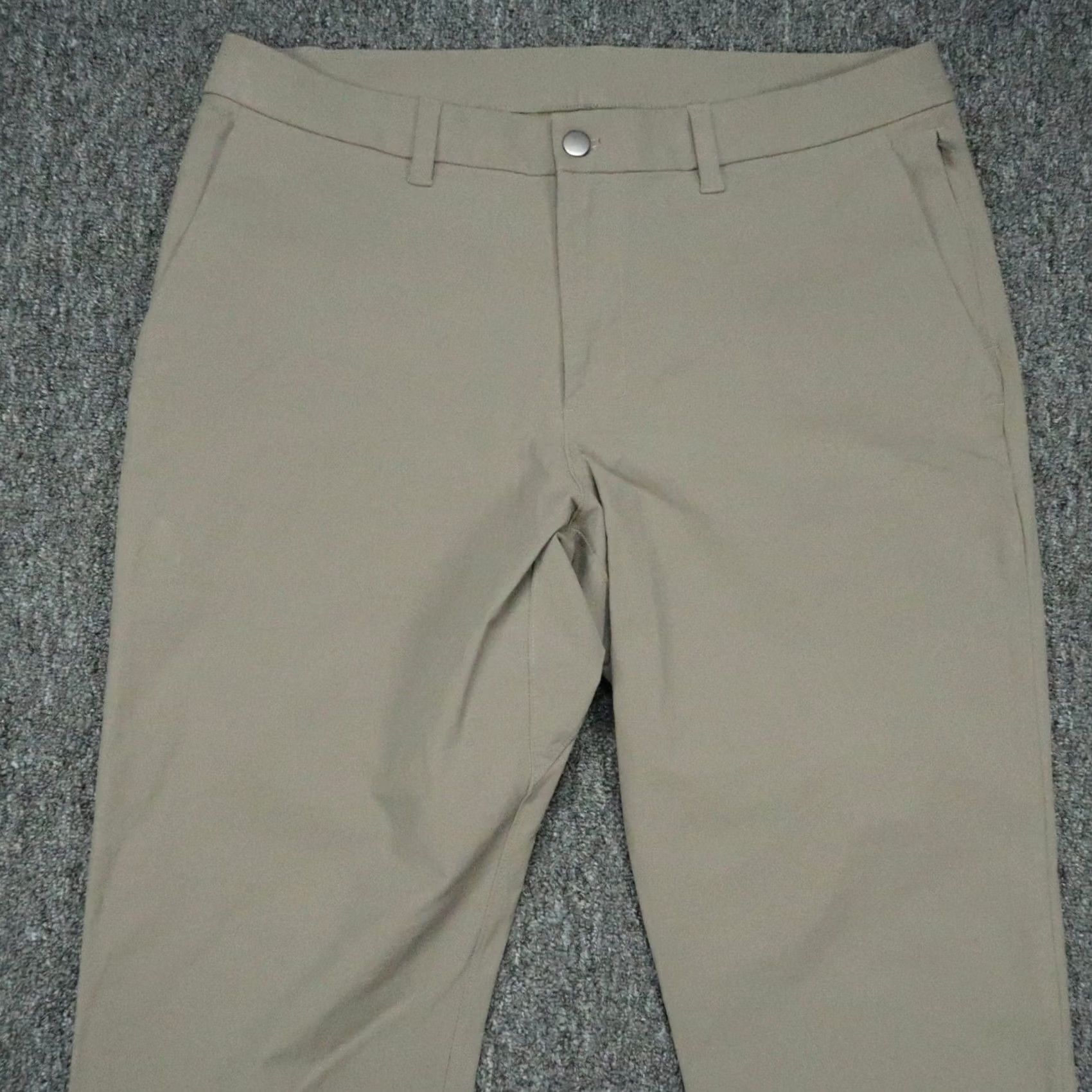 Lululemon Lululemon Mens ABC Slim Fit Rover Brown Stretch Cotton Trouser Pants 34x30 Versa Size US 34 / EU 50 - 2 Thumbnail