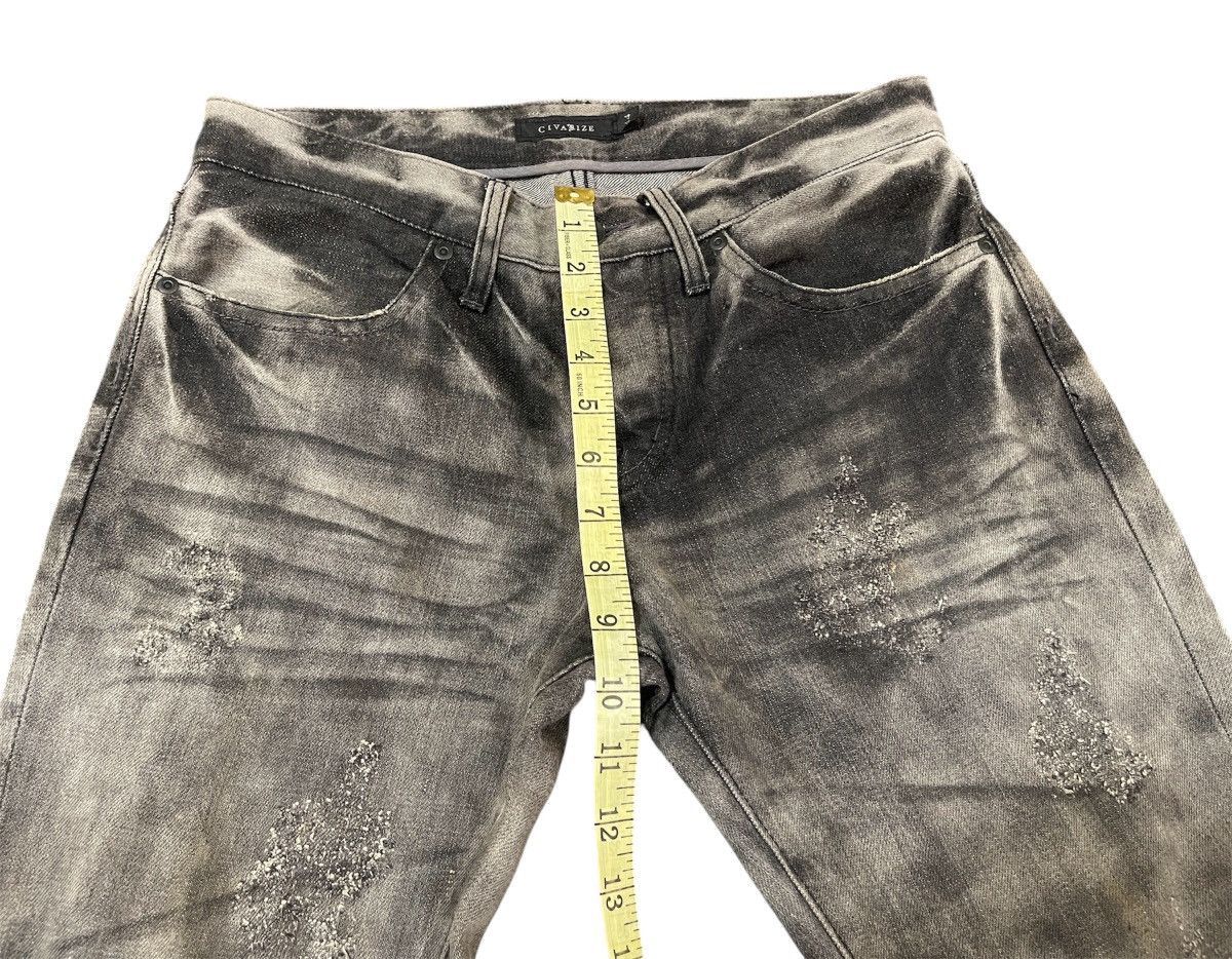 CIVARIZE × If Six Was Nine × Japanese Brand 🔥Rare🔥CIVARIZE Distressed Flare Jeans Size US 31 - 14 Thumbnail