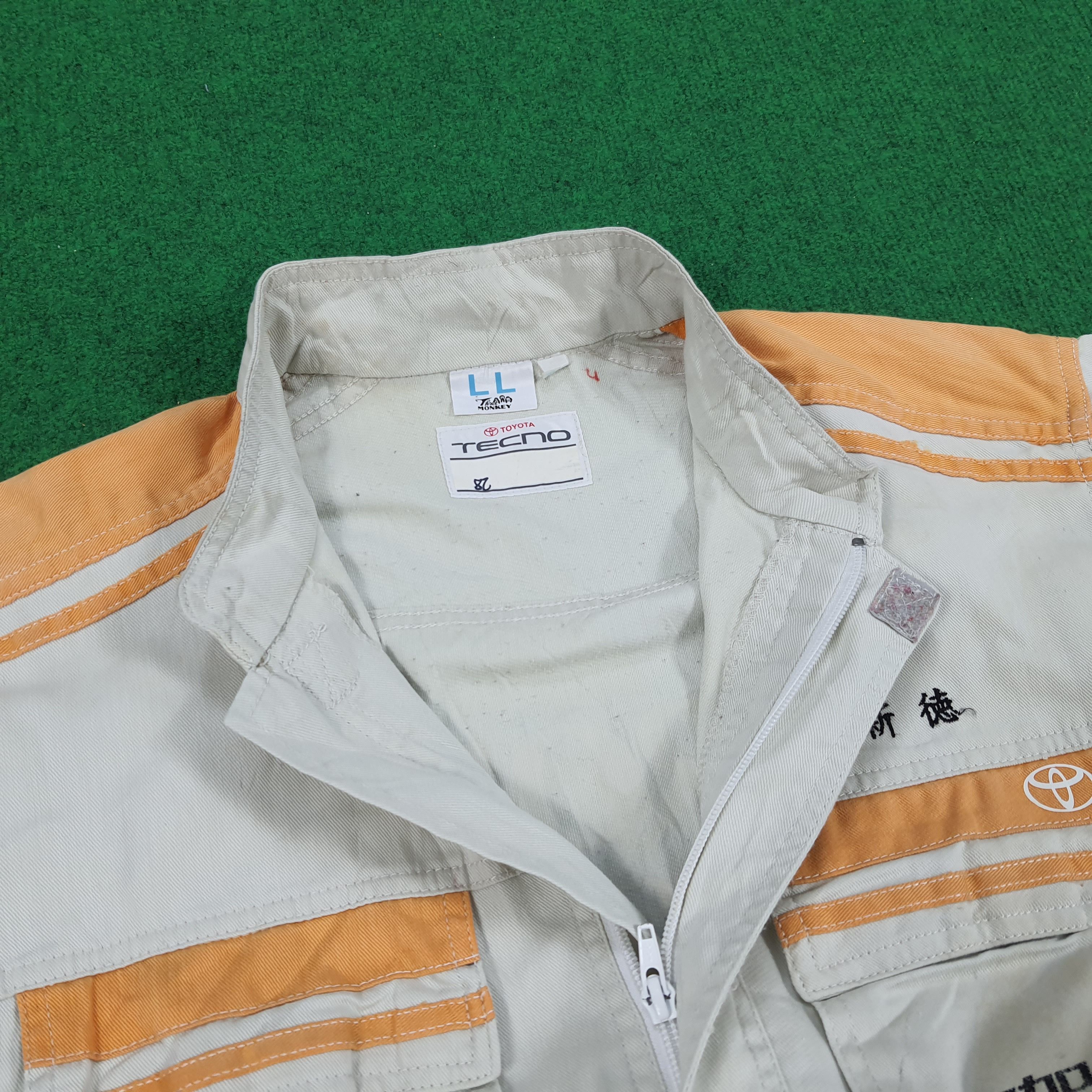 Japanese Brand × Vintage Vintage Toyota Tecno Motorsports Japan Racing Coverall Size US M / EU 48-50 / 2 - 5 Thumbnail