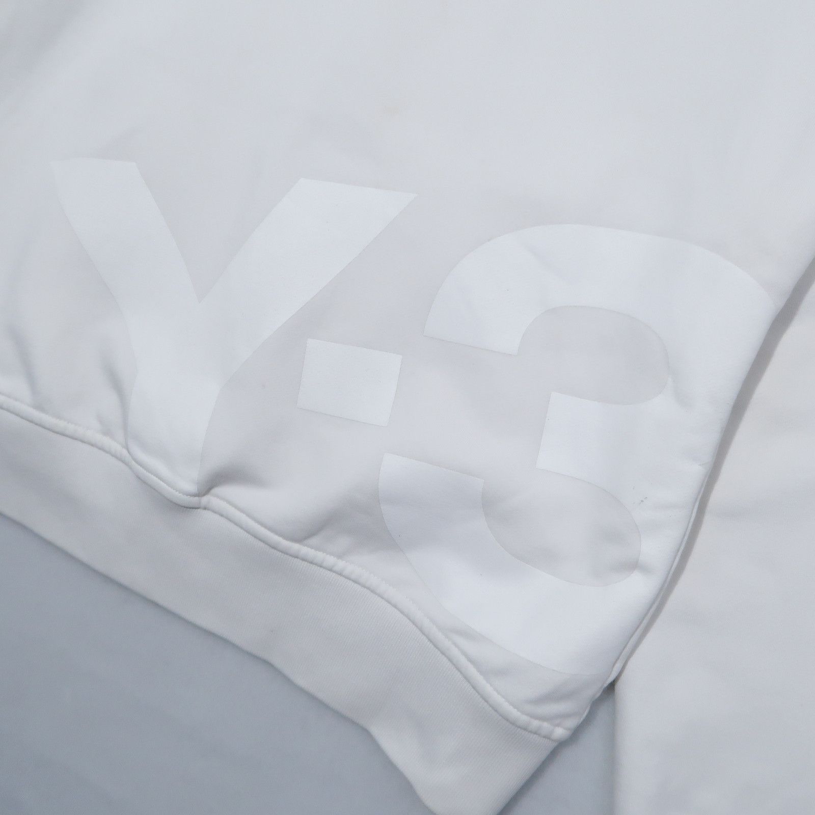 Adidas × Y-3 S/S 2008 Y-3 Yohji Yamamoto Big Logo Back Zip Hoodie Size US S / EU 44-46 / 1 - 4 Thumbnail