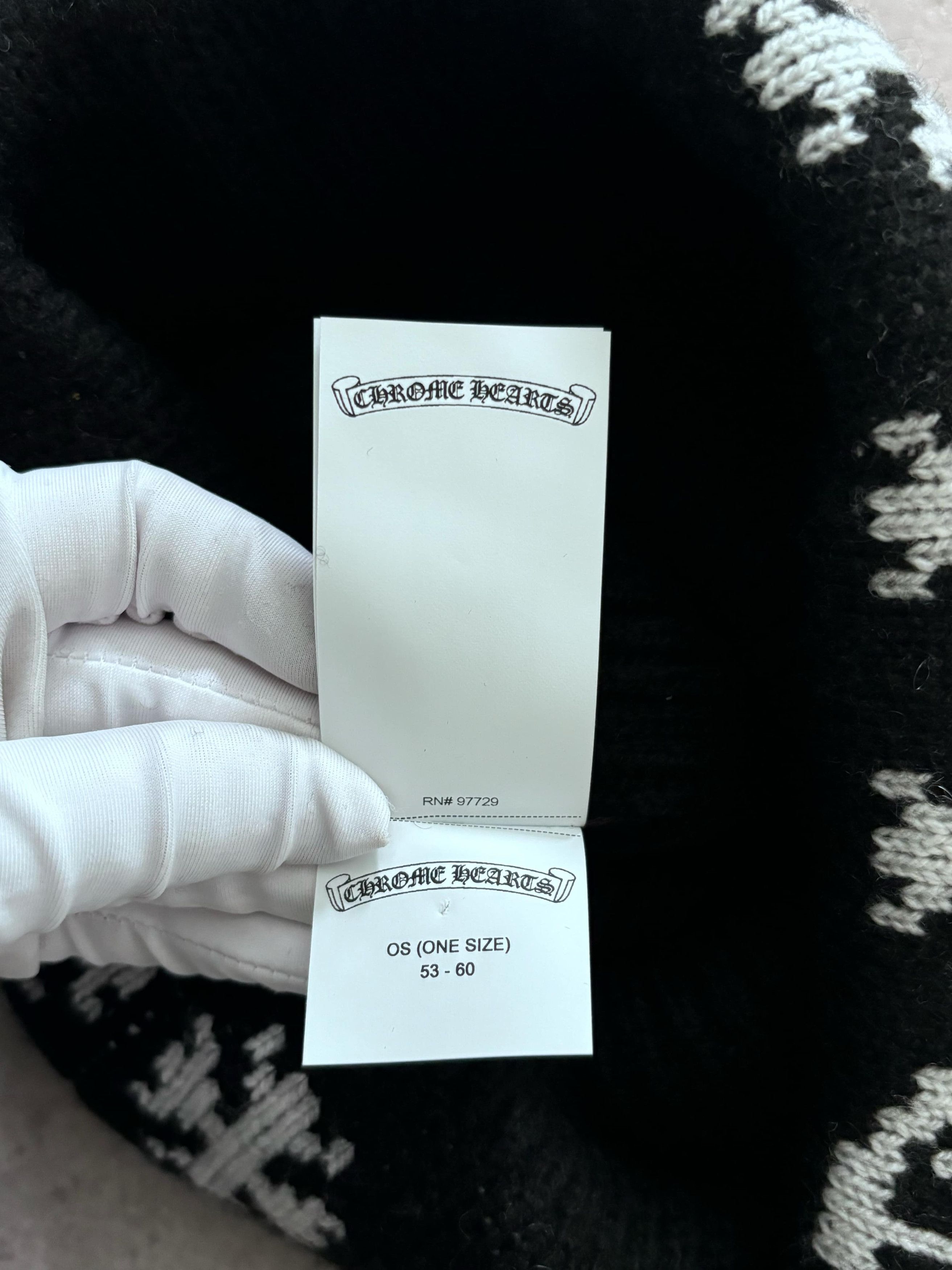 Chrome Hearts CHROME HEARTS Big Daddy Cashmere Beanie Size ONE SIZE - 7 Thumbnail