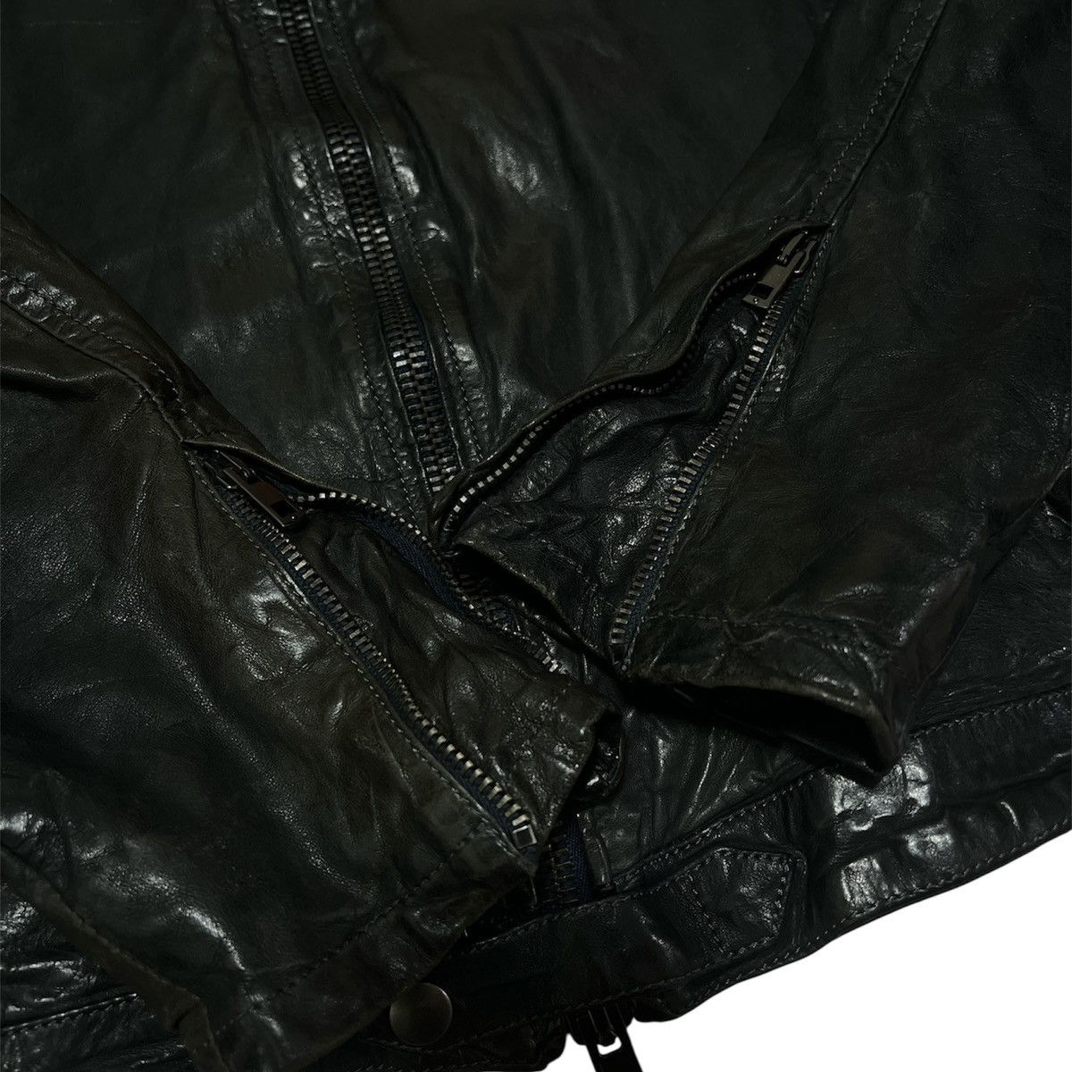 Salvatore Santoro SS10 Salvatore Santoro sheepskin leather jacket Size US M / EU 48-50 / 2 - 5 Thumbnail
