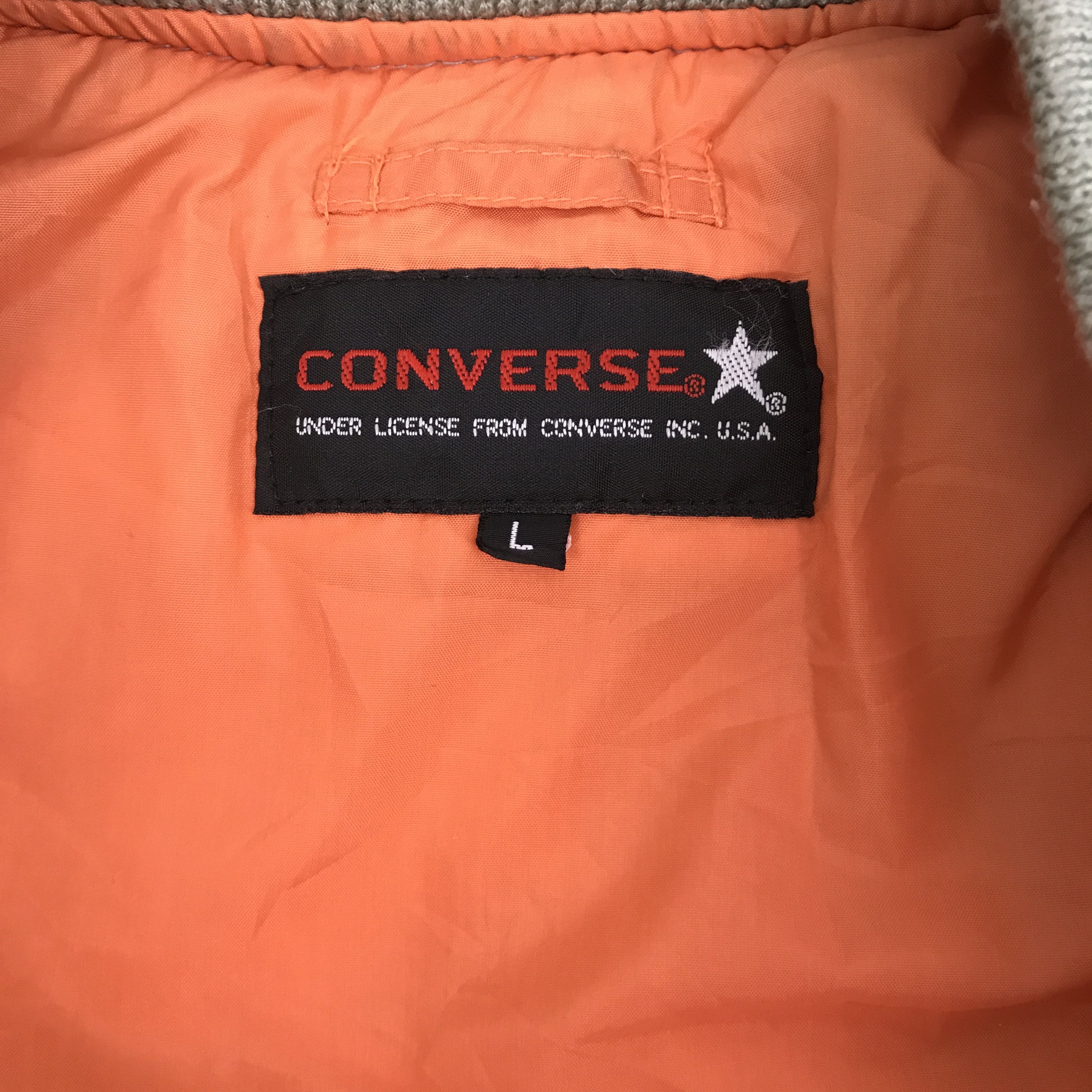 Converse VTG CONVERSE FADED BOMBER JACKET Size US L / EU 52-54 / 3 - 15 Thumbnail