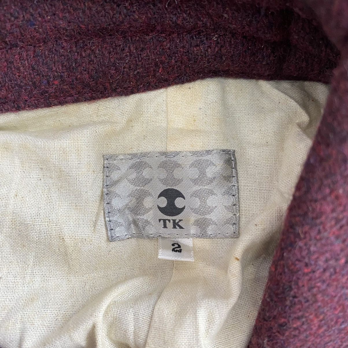 Japanese Brand Vintage TK Japanese Brand Red Wool Duffle Coat Jacket Size US S / EU 44-46 / 1 - 4 Thumbnail
