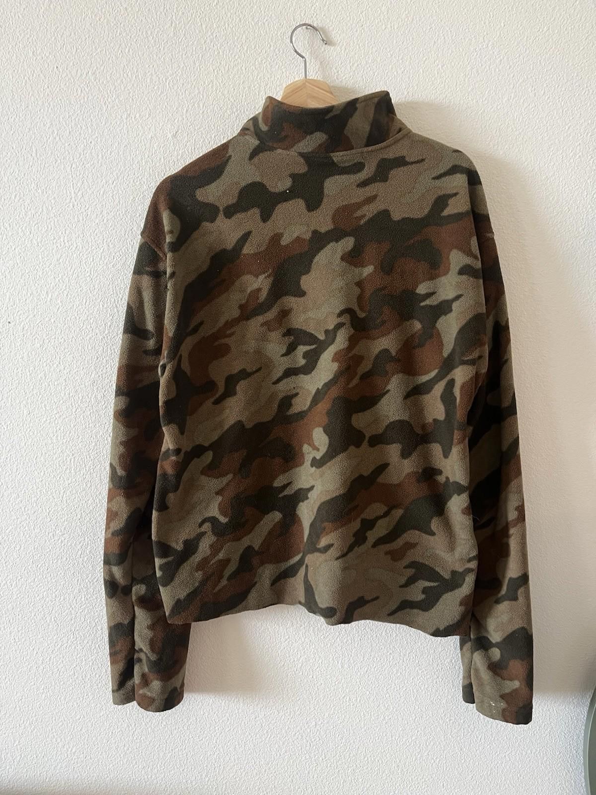 Starter Starter Fleece Jacket Mens XL Long Sleeve Camo Print 1/4 Zip Size US XL / EU 56 / 4 - 3 Thumbnail