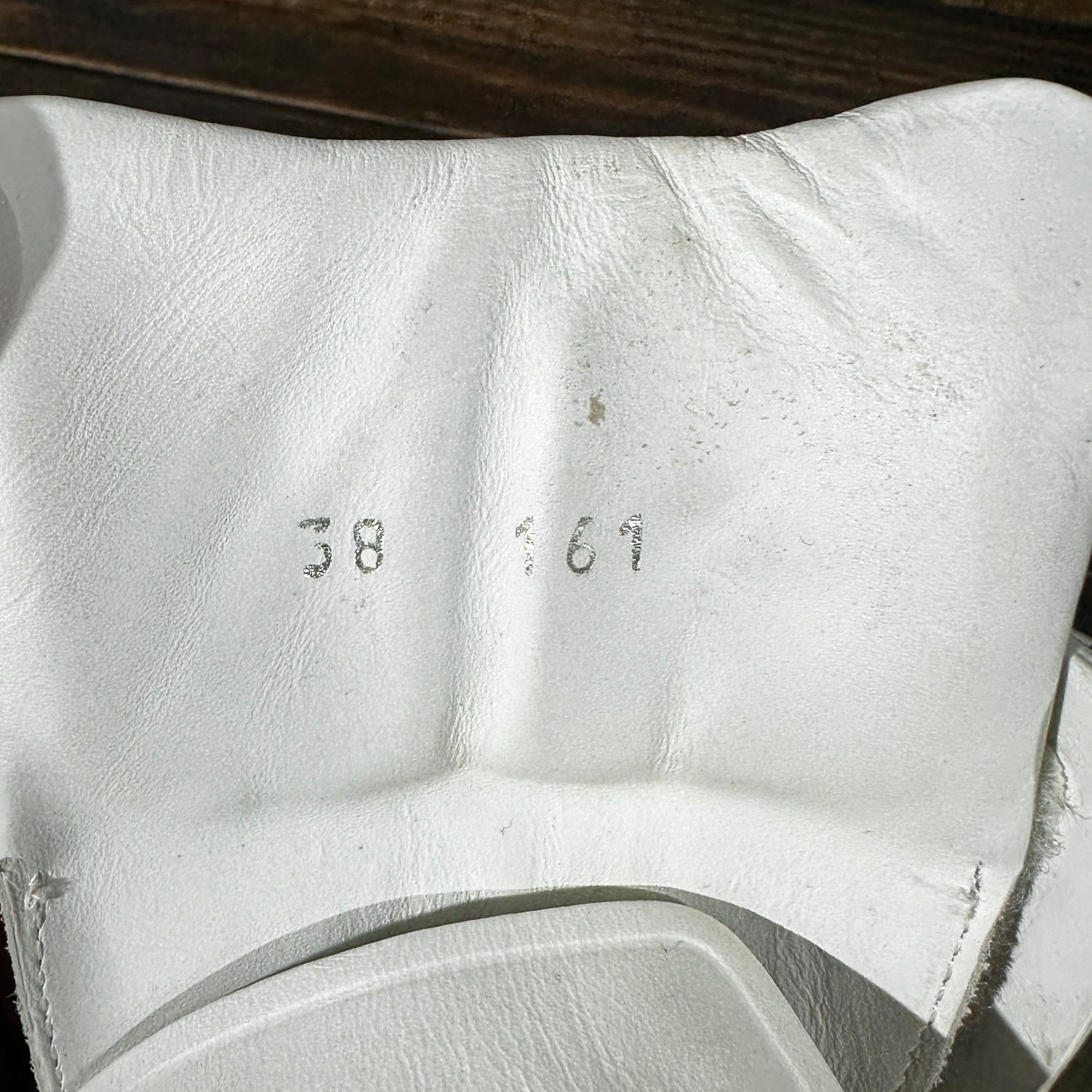 Acne Studios Acne Studios White Leather Triple Sneakers Made In Italy Size US 8 / IT 38 - 10 Thumbnail