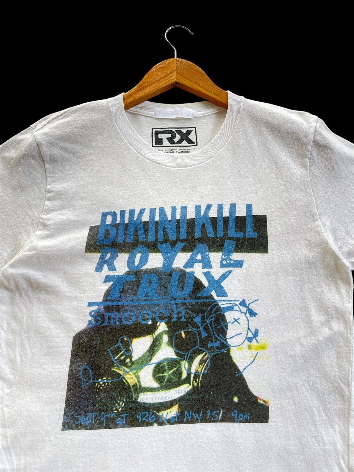 Hysteric Glamour × Mastermind Japan Hysteric Glamour x Band Bikini Kill RX Graphic Tee Size US S / EU 44-46 / 1 - 2 Thumbnail