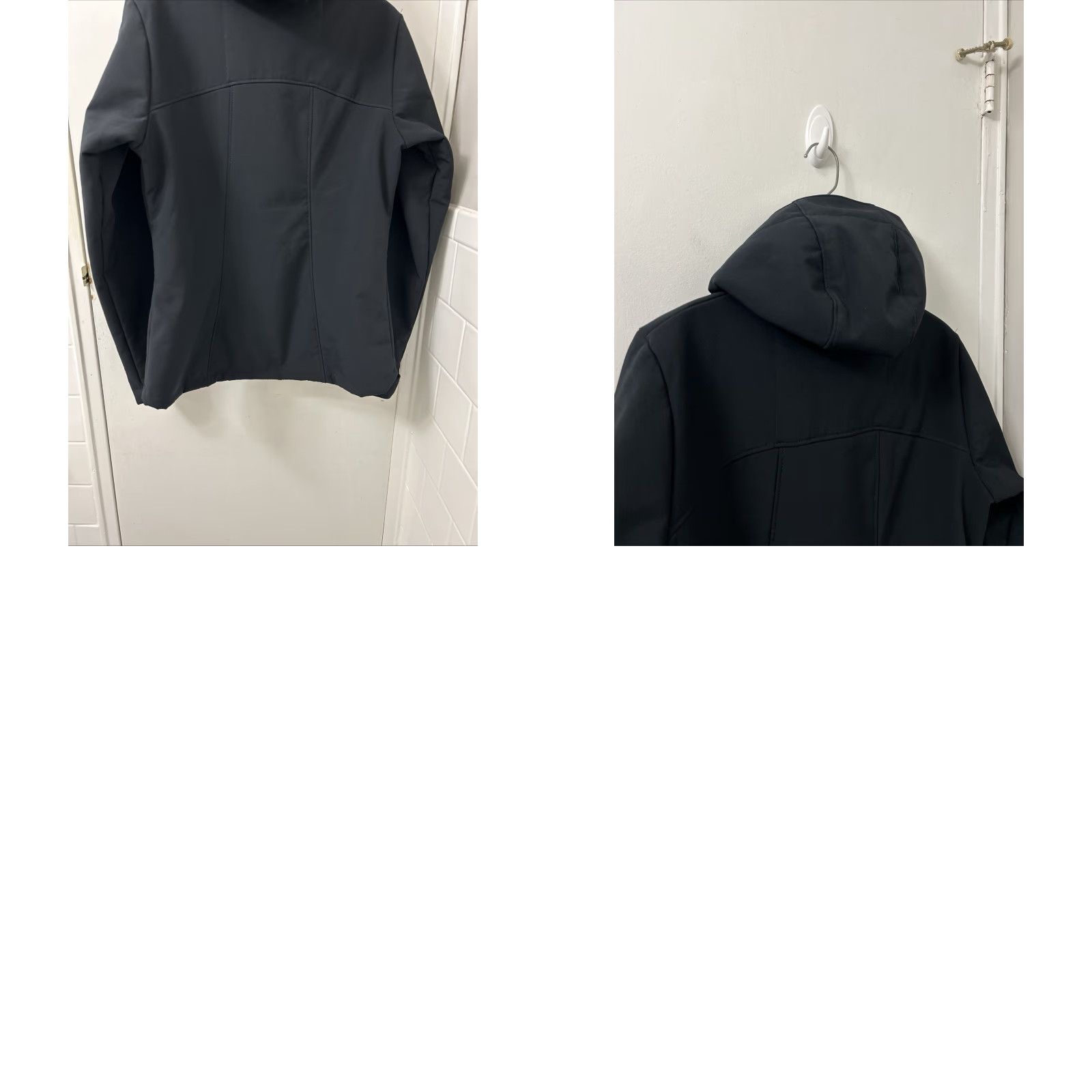 Vintage Columbia Jacket Womens M Black Omni-Wind Sherpa Lined Hooded Full Zip L/S Size M / US 6-8 / IT 42-44 - 9 Thumbnail
