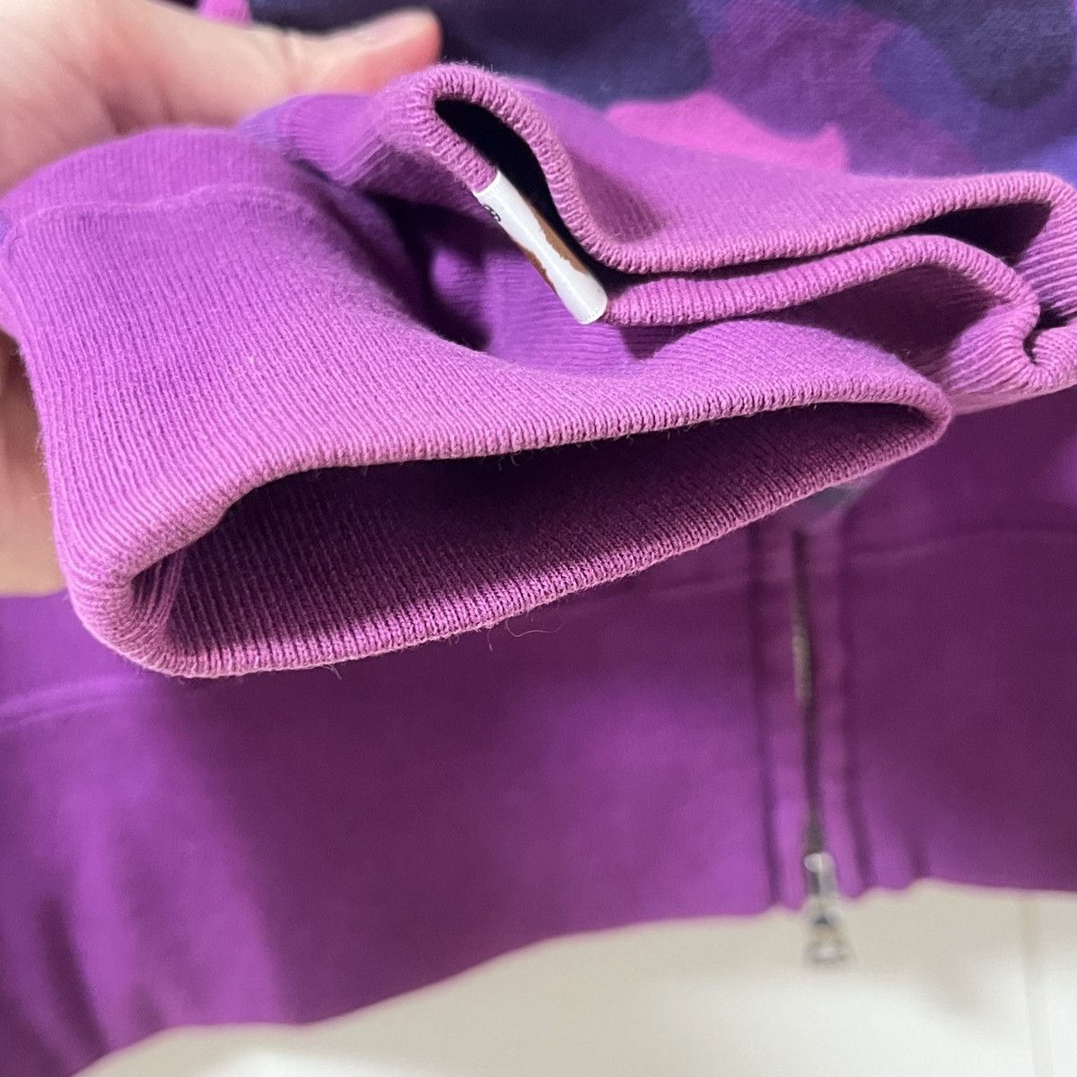 Bape Bape purple shark zip up hoodie Size US L / EU 52-54 / 3 - 12 Thumbnail