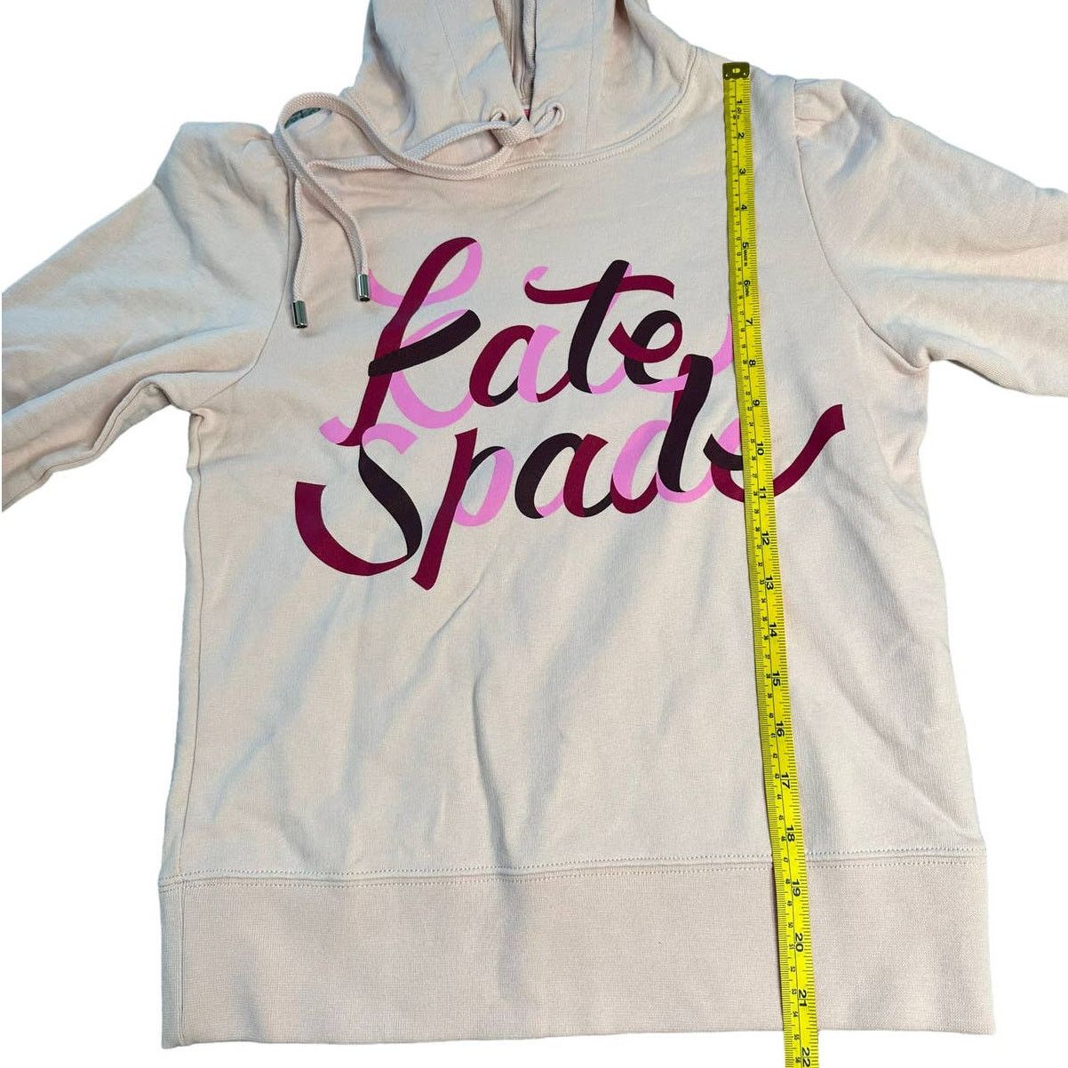 Kate Spade Kate Spade Ribbon Hoodie XS Pink Ruby Size XS / US 0-2 / IT 36-38 - 3 Thumbnail