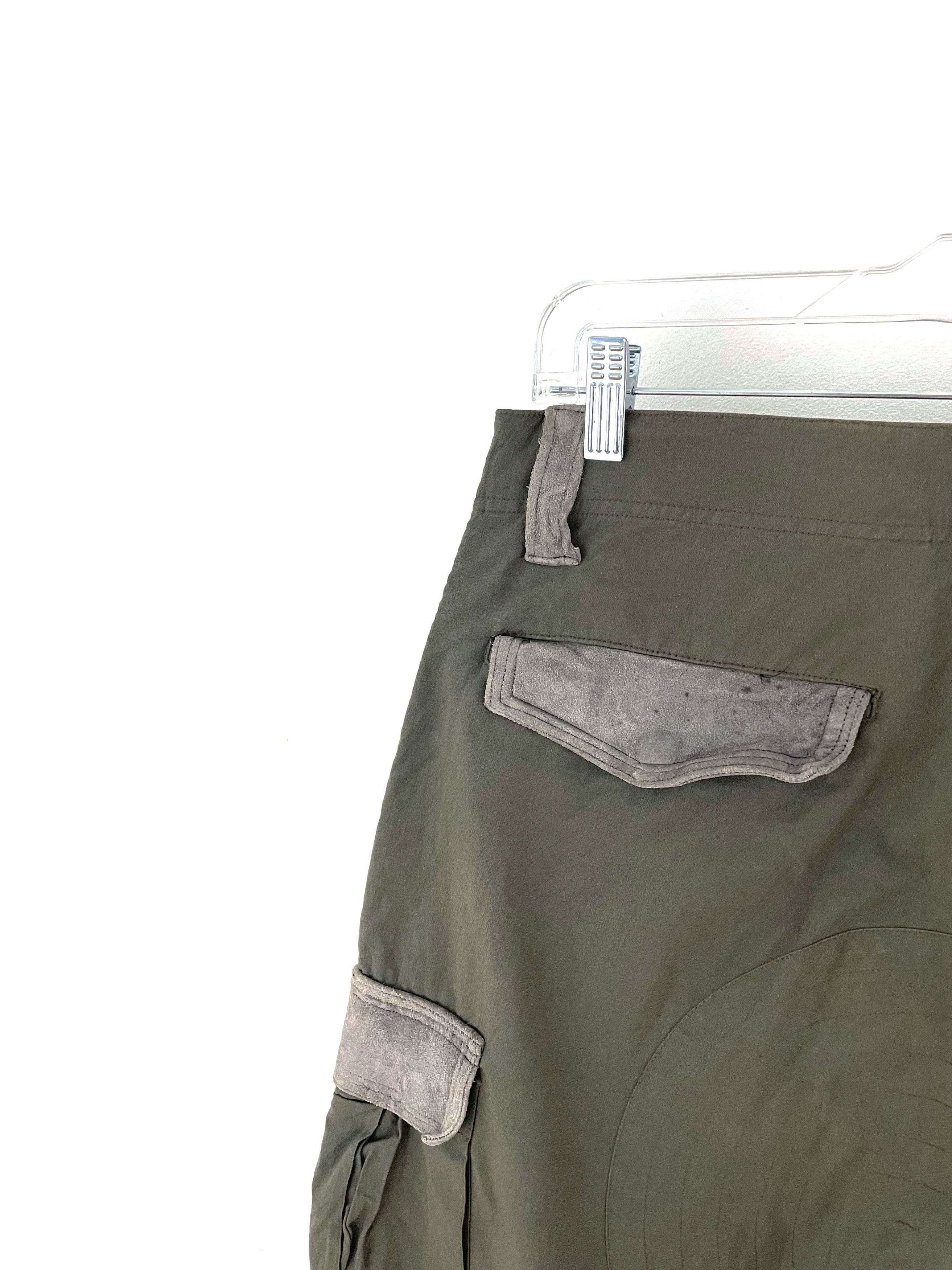 Isamu Katayama Backlash Suede Trim Cargo Pants Size US 32 / EU 48 - 9 Thumbnail