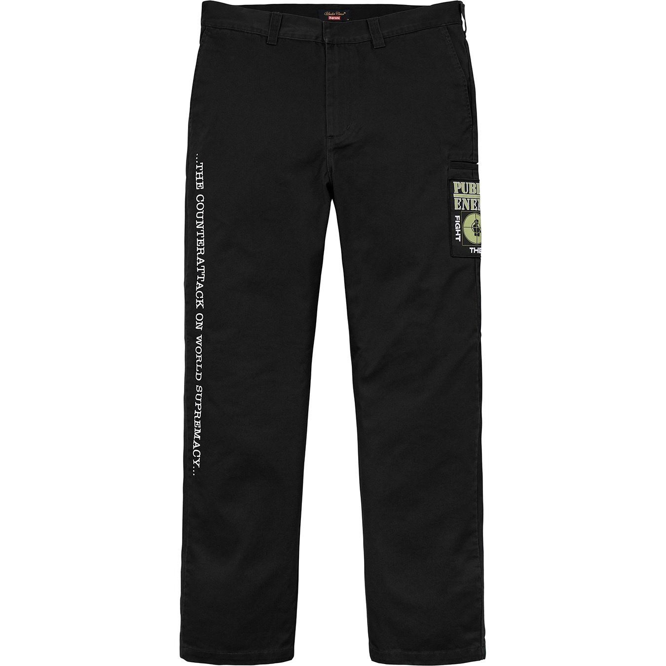 Public Enemy × Supreme × Undercover Supreme UNDERCOVER Public Enemy Work Pant Size US 30 / EU 46 - 1 Thumbnail