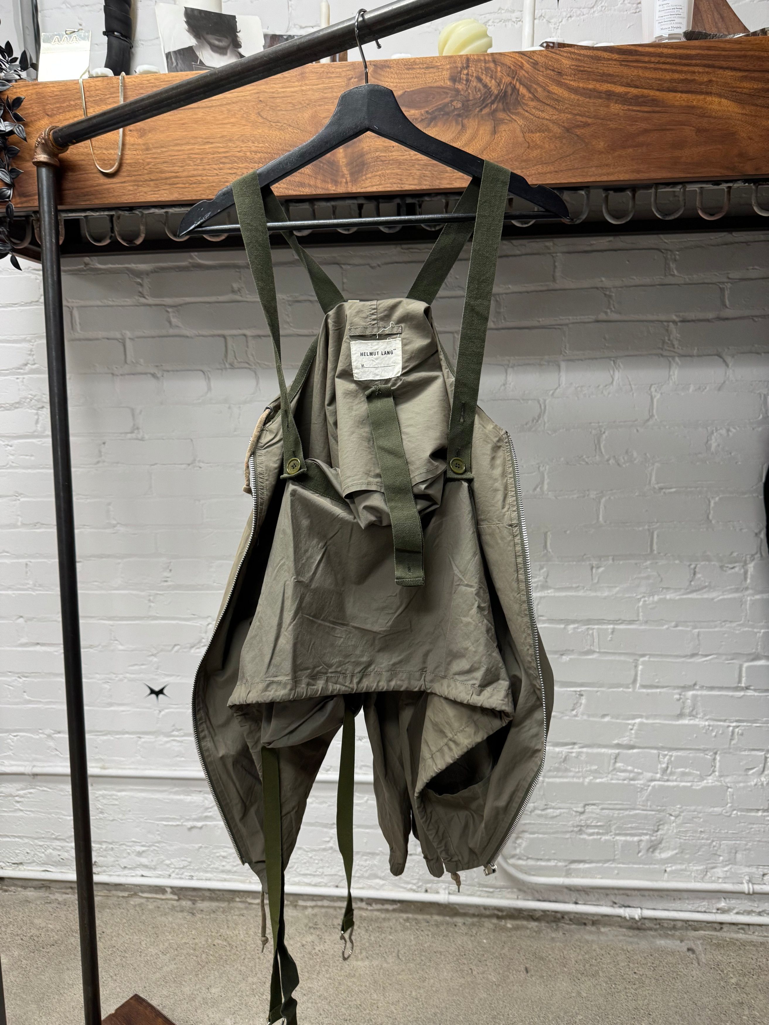 Helmut Lang AW2003 Vintage Helmut Lang Military Inspired Bondage Jacket Size US M / EU 48-50 / 2 - 3 Thumbnail