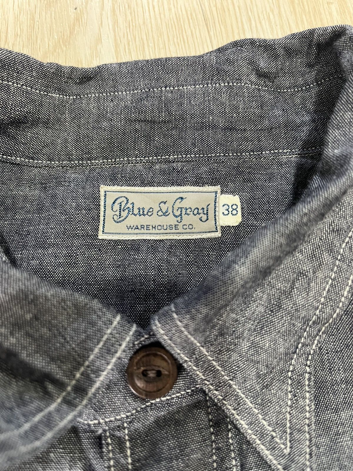 Warehouse & Co. Blue de gray chambray by warehouse & co Size US M / EU 48-50 / 2 - 4 Thumbnail