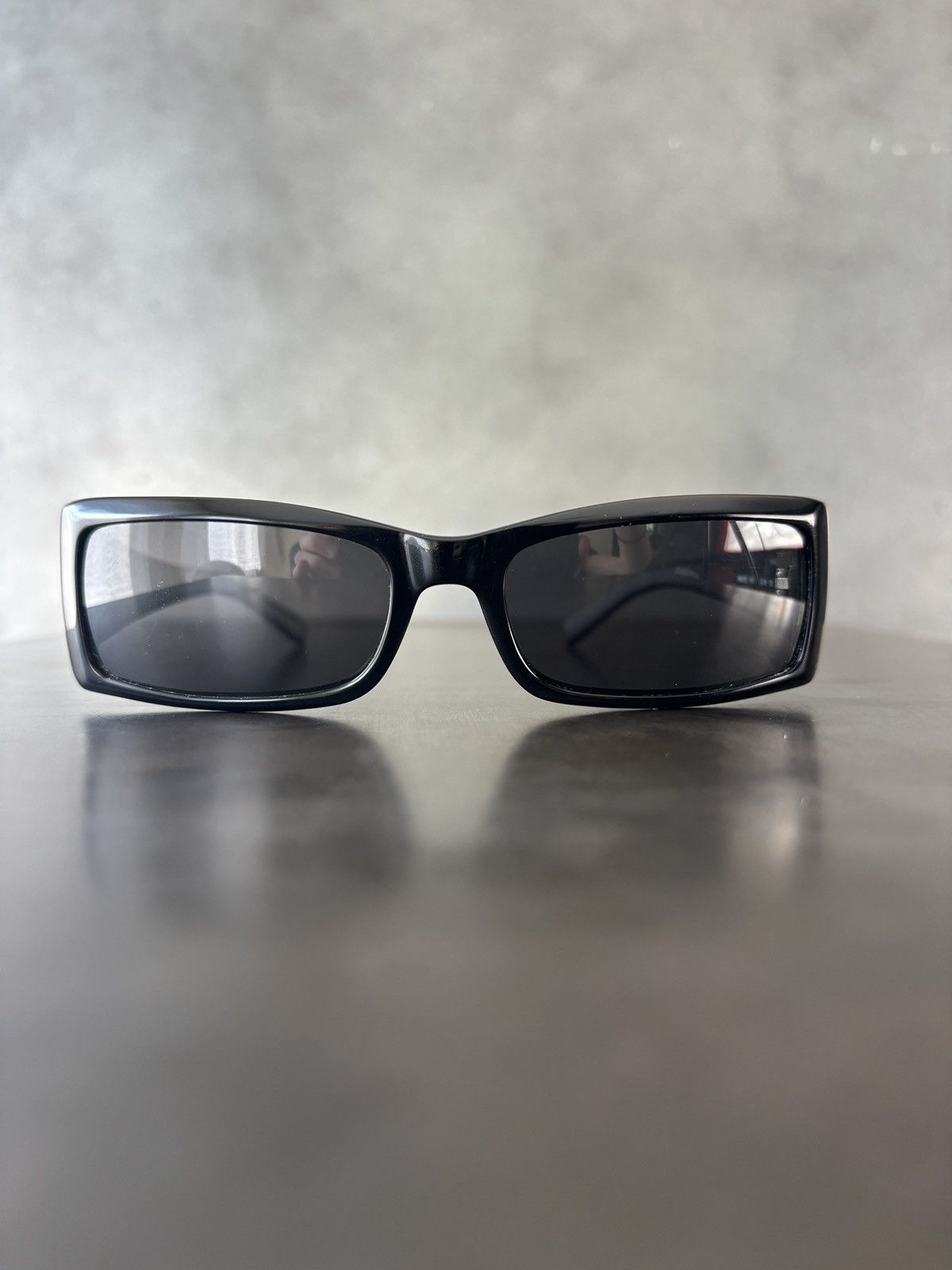 Miu Miu Miu Miu Sunglasses 2000s Y2K Silver Circles SMU21E Vintage Size ONE SIZE - 23 Thumbnail