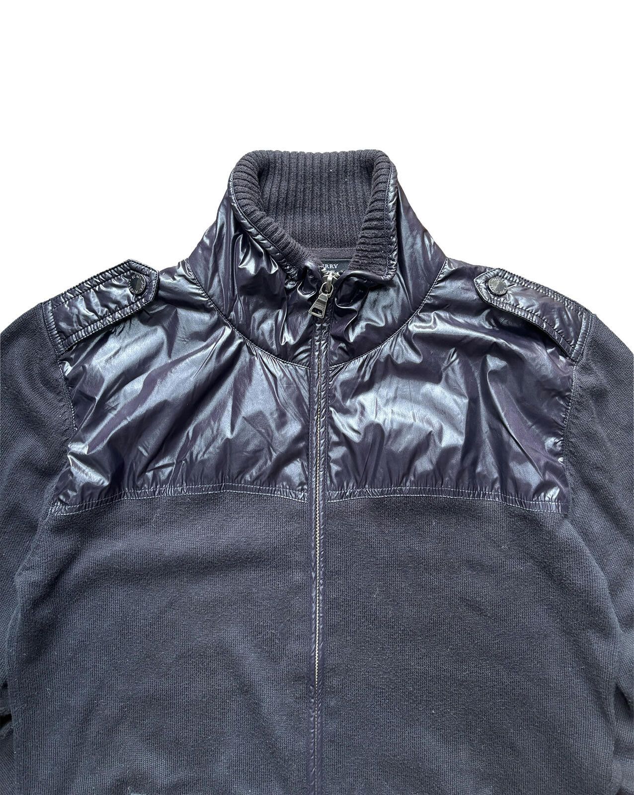 Burberry Burberry Black Label Knit Zip Jacket Black Size S Size US S / EU 44-46 / 1 - 3 Thumbnail