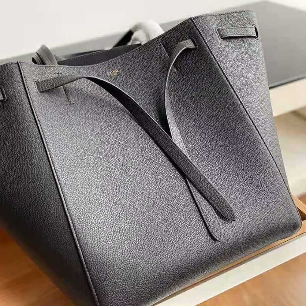 Celine o1bcso1str1024 Size: OS / Cabas Small Tote Bag in Black Size ONE SIZE - 4 Thumbnail