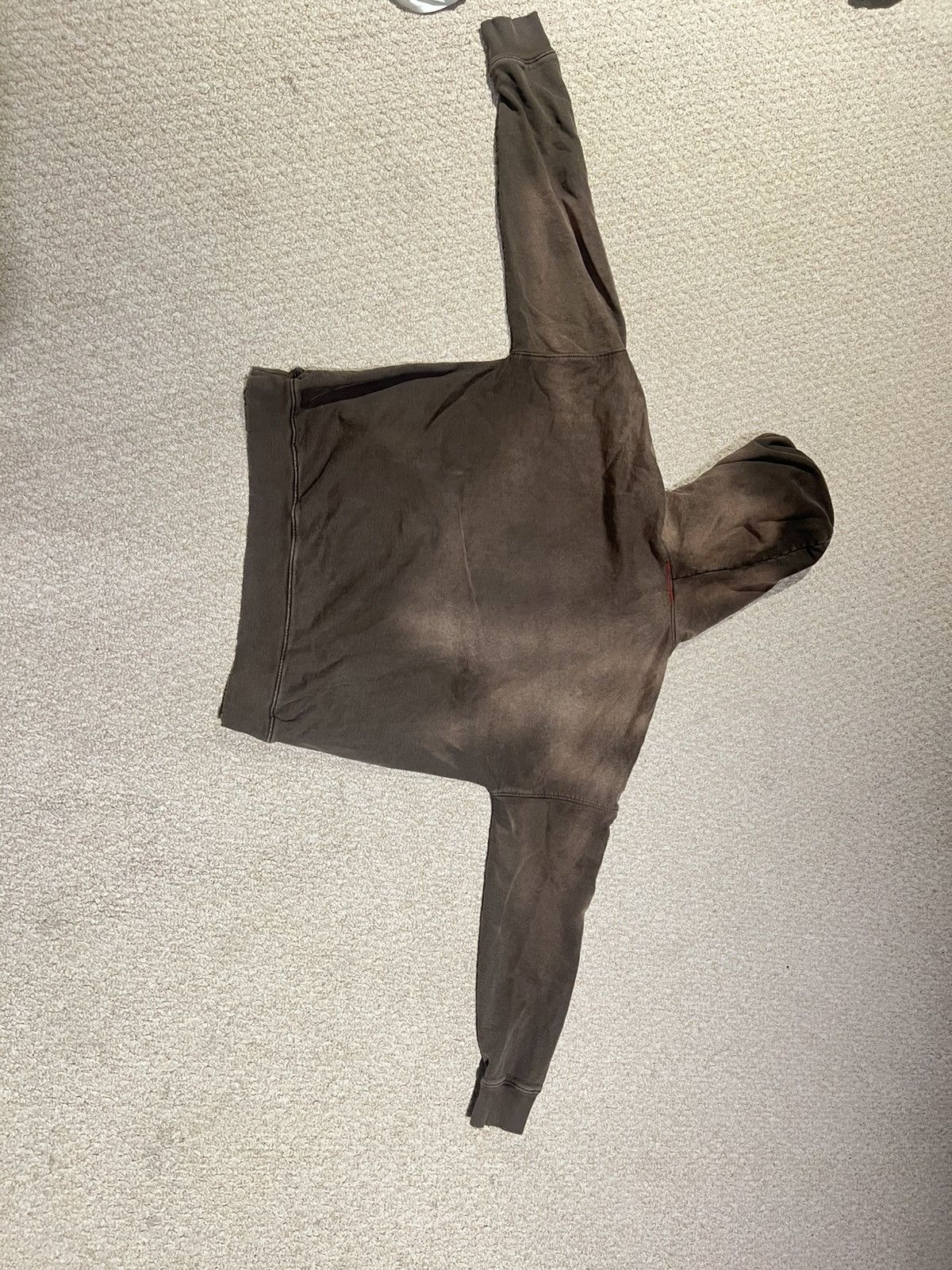 MOOJIMOOJIUS washed brown hoodie Size US S / EU 44-46 / 1 - 1 Thumbnail