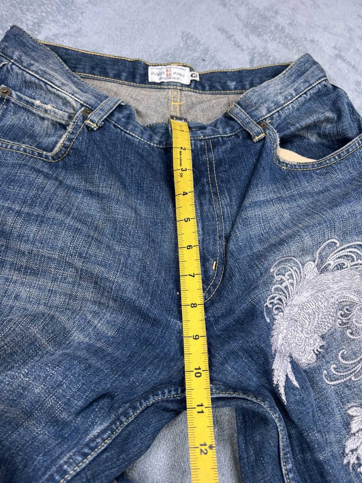 Karakuri Tamashii Karakuri Dragon Denim Jeans Size US 29 - 8 Thumbnail