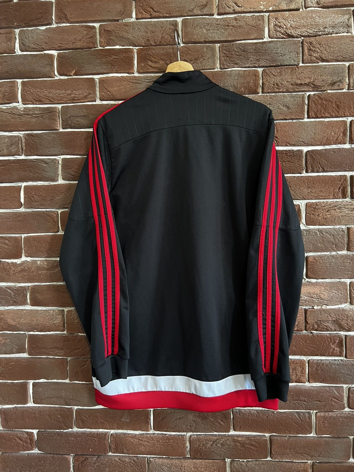 Adidas 2015 Adidas Ajax Amsterdam Football Soccer Jacket L black Size US L / EU 52-54 / 3 - 2 Thumbnail