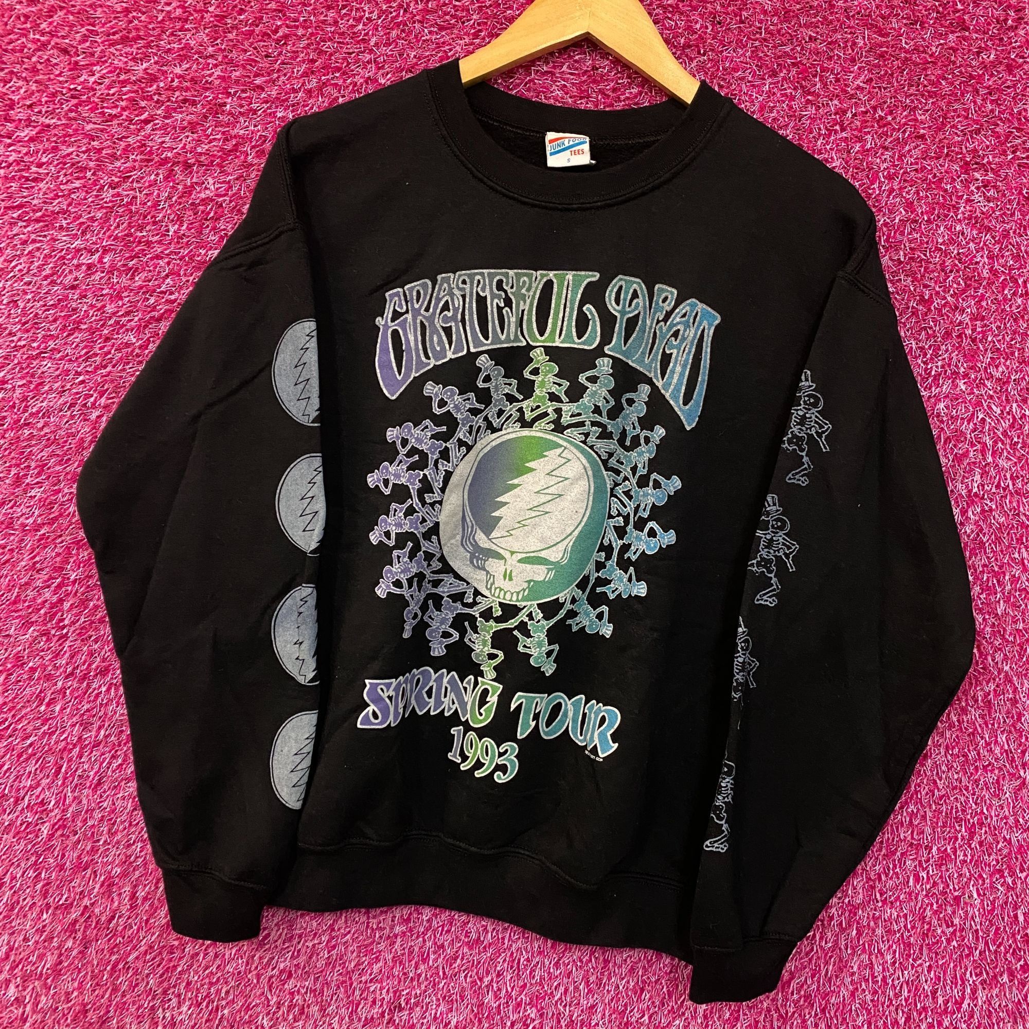 Junk Food Grateful Dead Spring Tour Psychadelic Rock Crewneck sweater Size US S / EU 44-46 / 1 - 3 Thumbnail