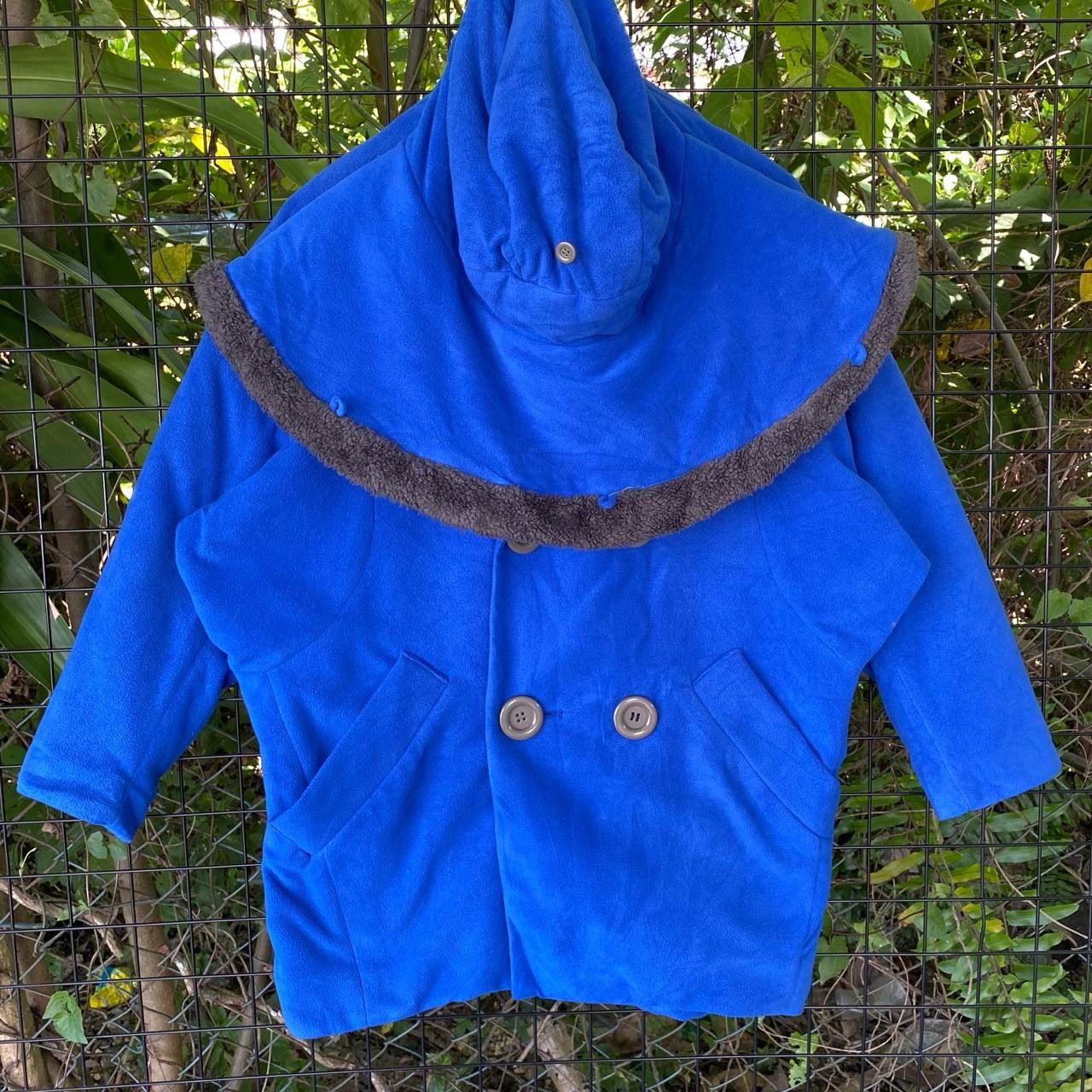 Issey Miyake × Japanese Brand × mercibeaucoup Issey Miyake Brand Hoodie Double Breast Jacket Size US M / EU 48-50 / 2 - 2 Thumbnail
