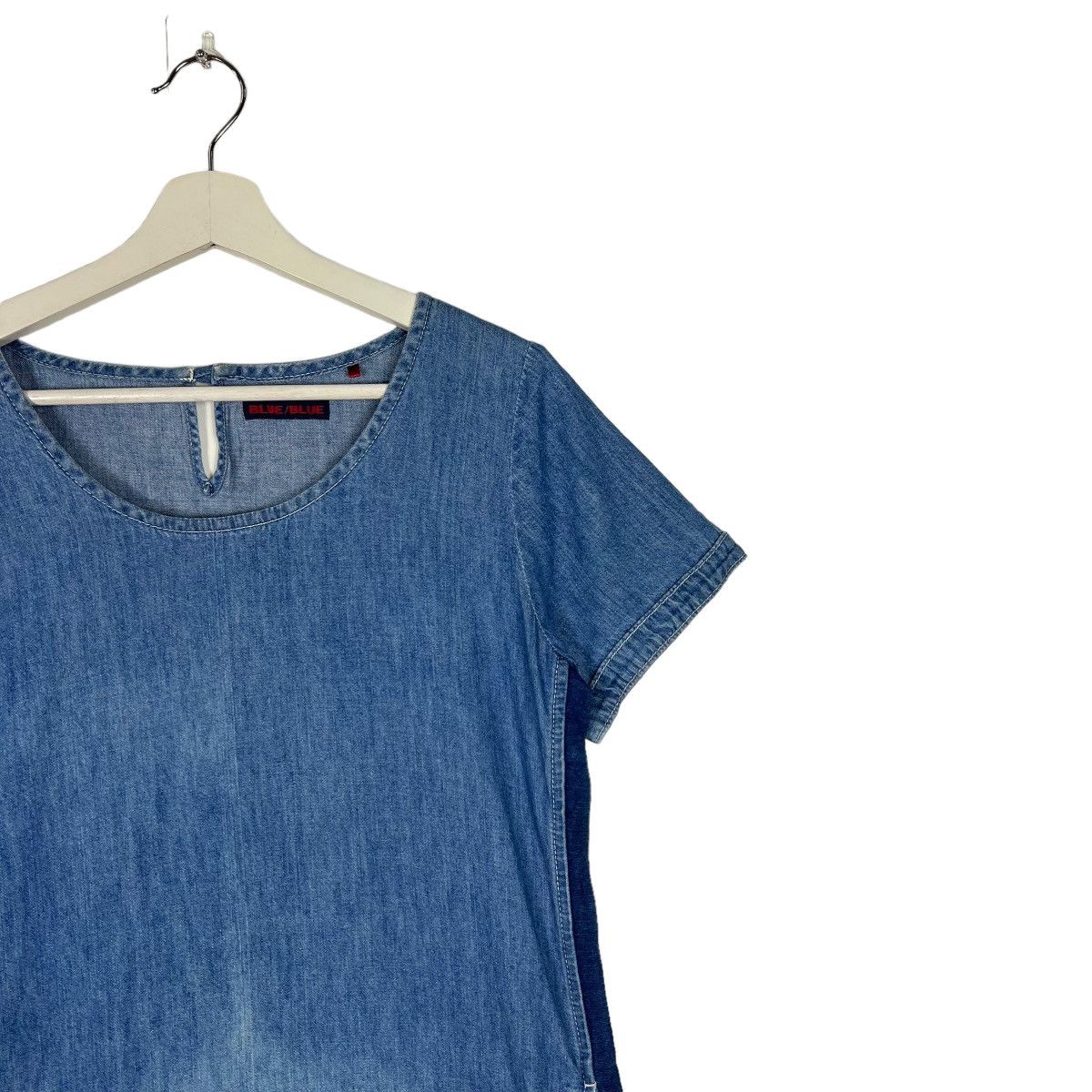 Blue Blue Japan × Indigo × Kapital 🔥 BLUE BLUE DYED INDIGO DRESS Size M / US 6-8 / IT 42-44 - 6 Thumbnail