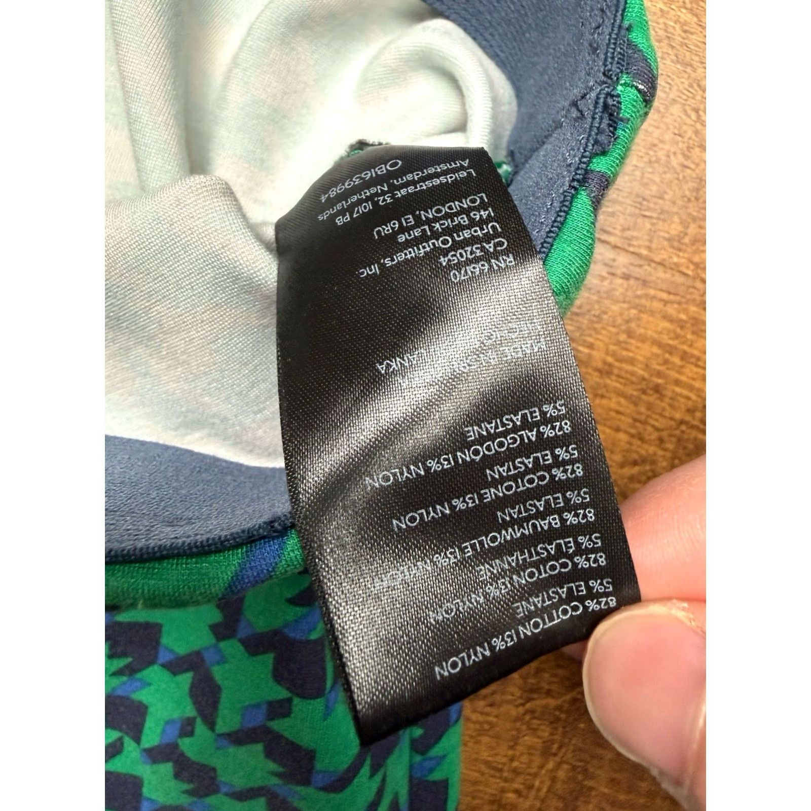 Vintage Maeve Anthropologie The Margot Kick Flare Pants Green Geometric XL Regular Women’s Slim Pink? Size 40" / US 18 - 5 Thumbnail