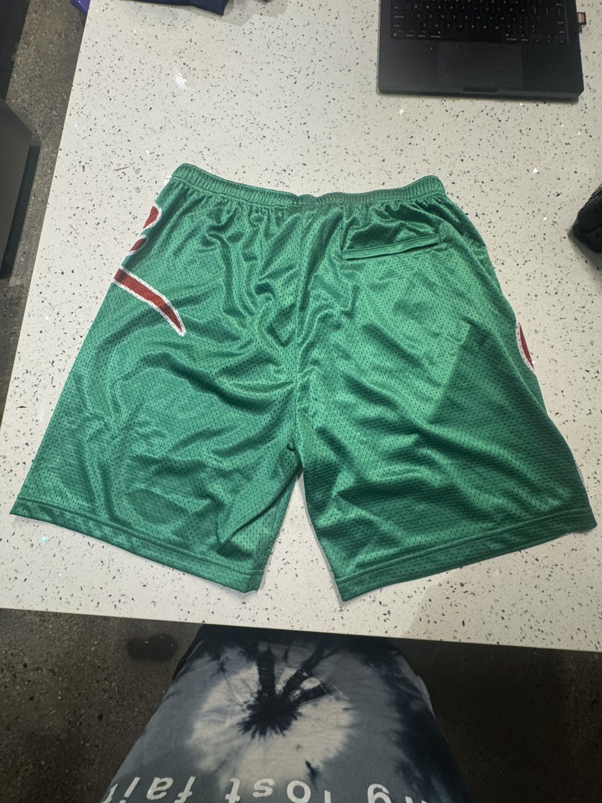 Supreme Supreme Big Script Mesh Short Size US 28 / EU 44 - 2 Thumbnail