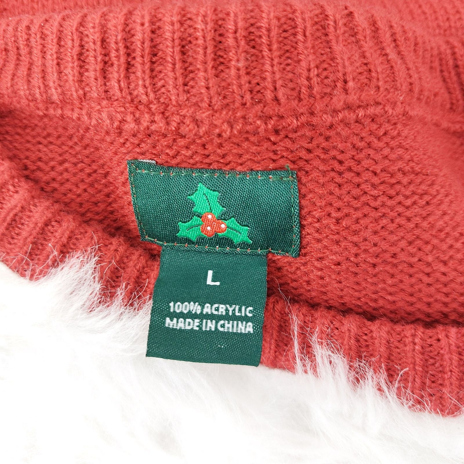 Other Unisex Santa Christmas Ugly Sweater 6 Pack Beer Drink L Size US L / EU 52-54 / 3 - 3 Thumbnail