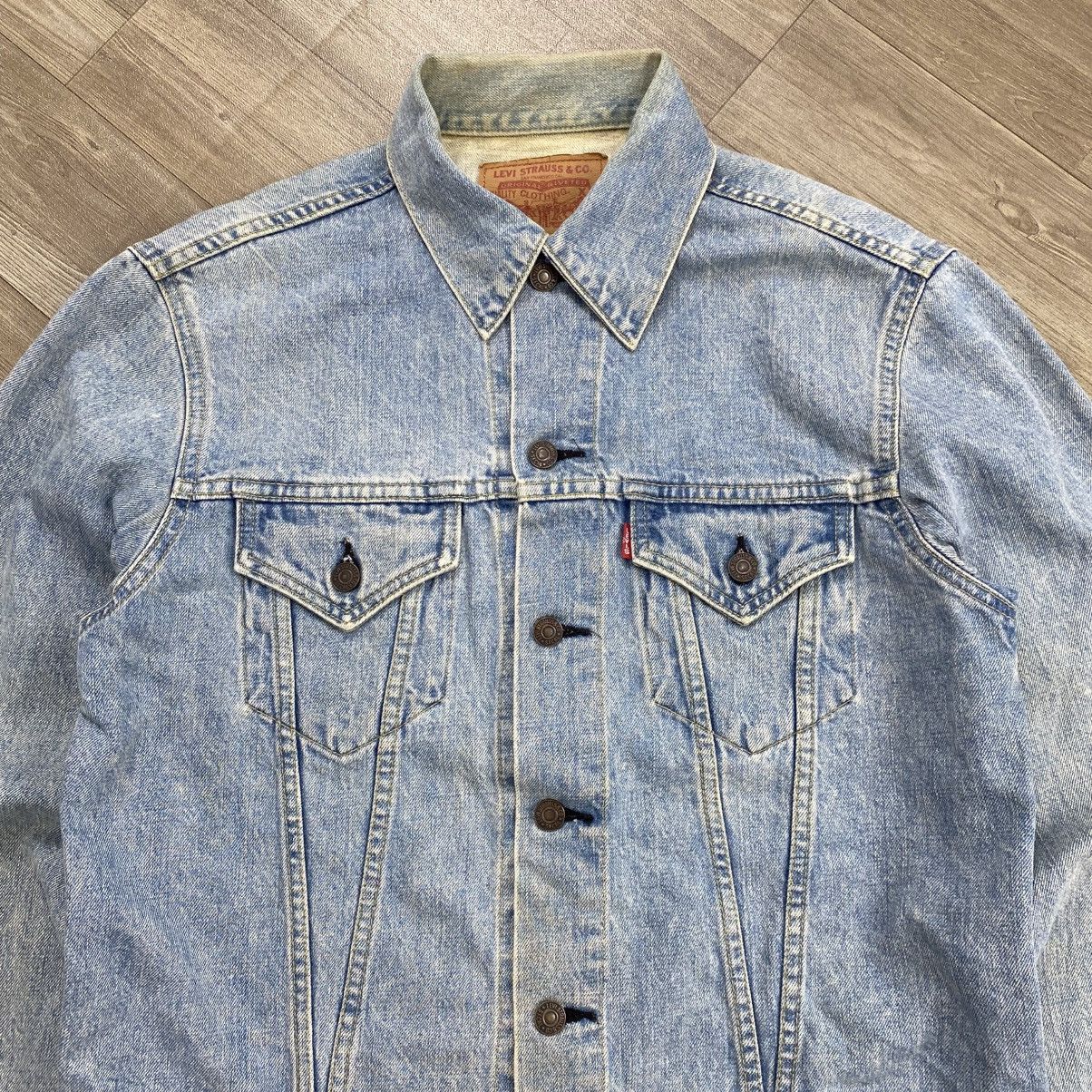 Levi's Vintage Clothing 2000s Vintage Levis 71557 Distressed #J30 Japan Denim Jacket Size US M / EU 48-50 / 2 - 2 Thumbnail