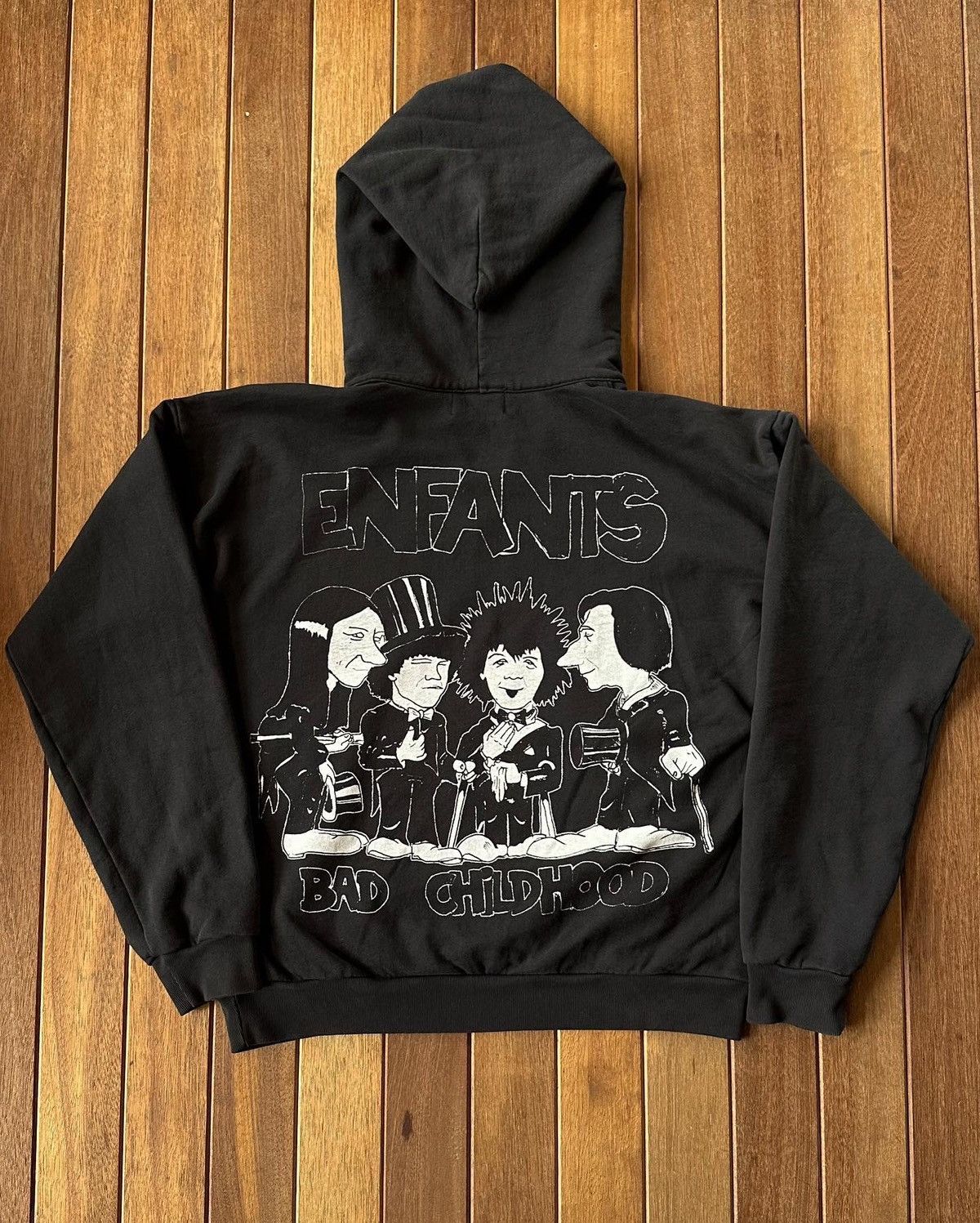 Pre-owned Enfants Riches Deprimes Erd Bad Childhood Hoodie In Black