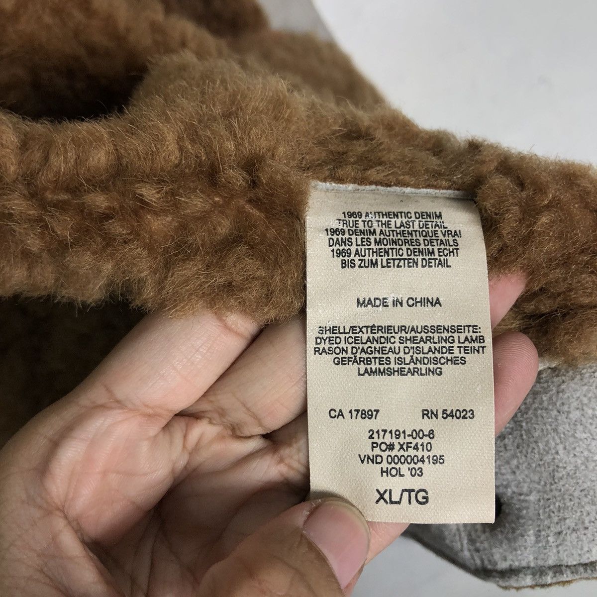 Japanese Brand 🔥Vtg Shearling Genuine Leather Jacket Gap 1969 Issey Miyake Size US XL / EU 56 / 4 - 16 Thumbnail