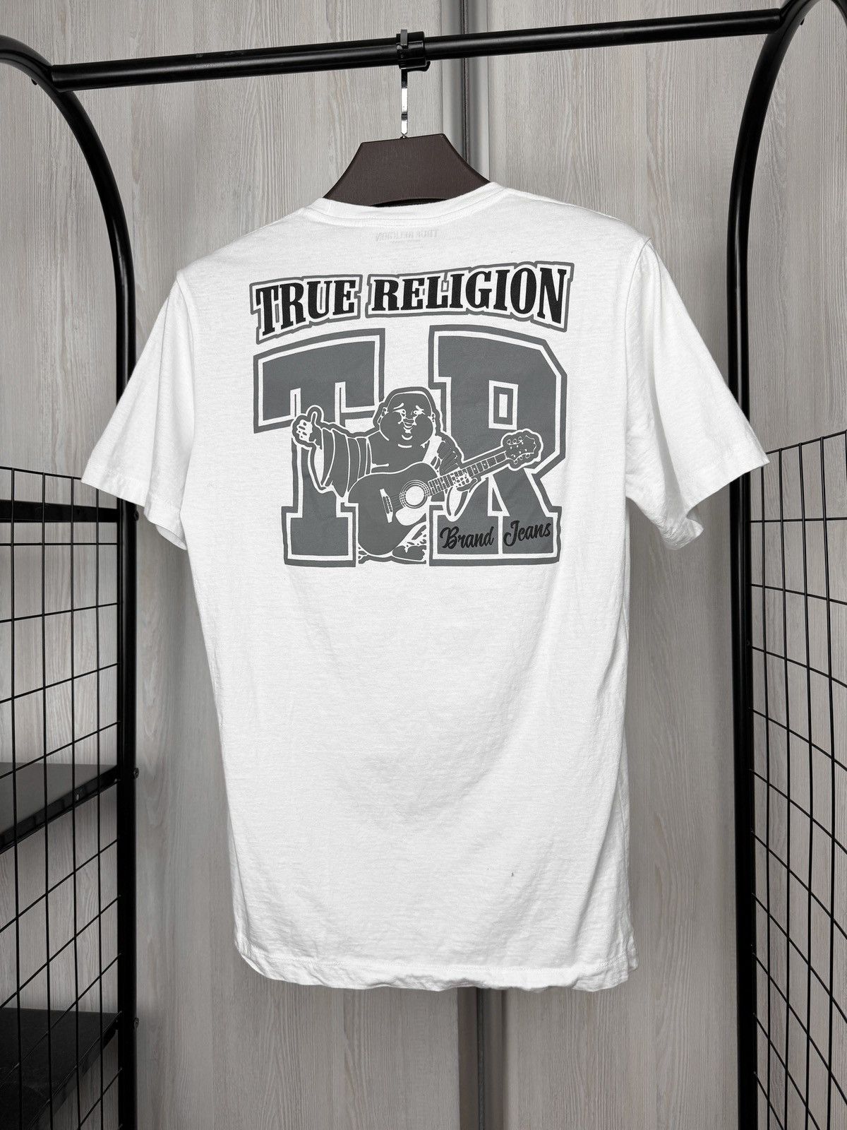 True Religion True Religion double side big logo white tee shirt size M Size US M / EU 48-50 / 2 - 1 Thumbnail