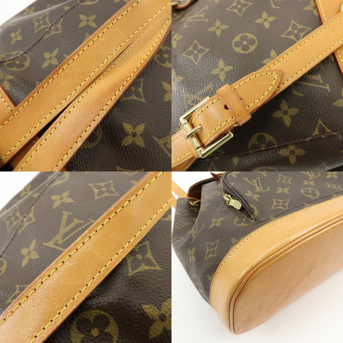 Louis Vuitton Louis Vuitton Monogram Montsouris MM Backpack Size ONE SIZE - 4 Thumbnail