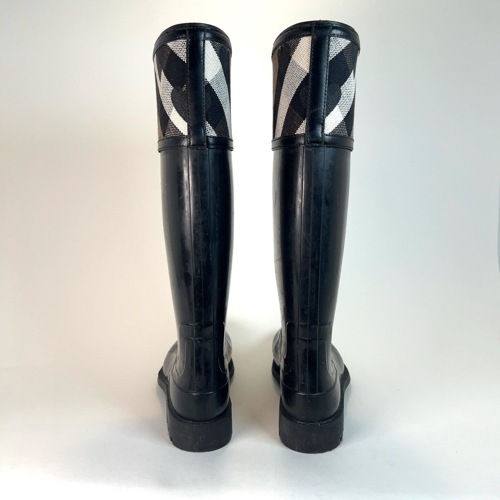 Burberry Burberry Canvas Heart Rain Boots Size US 7 / IT 37 - 5 Thumbnail