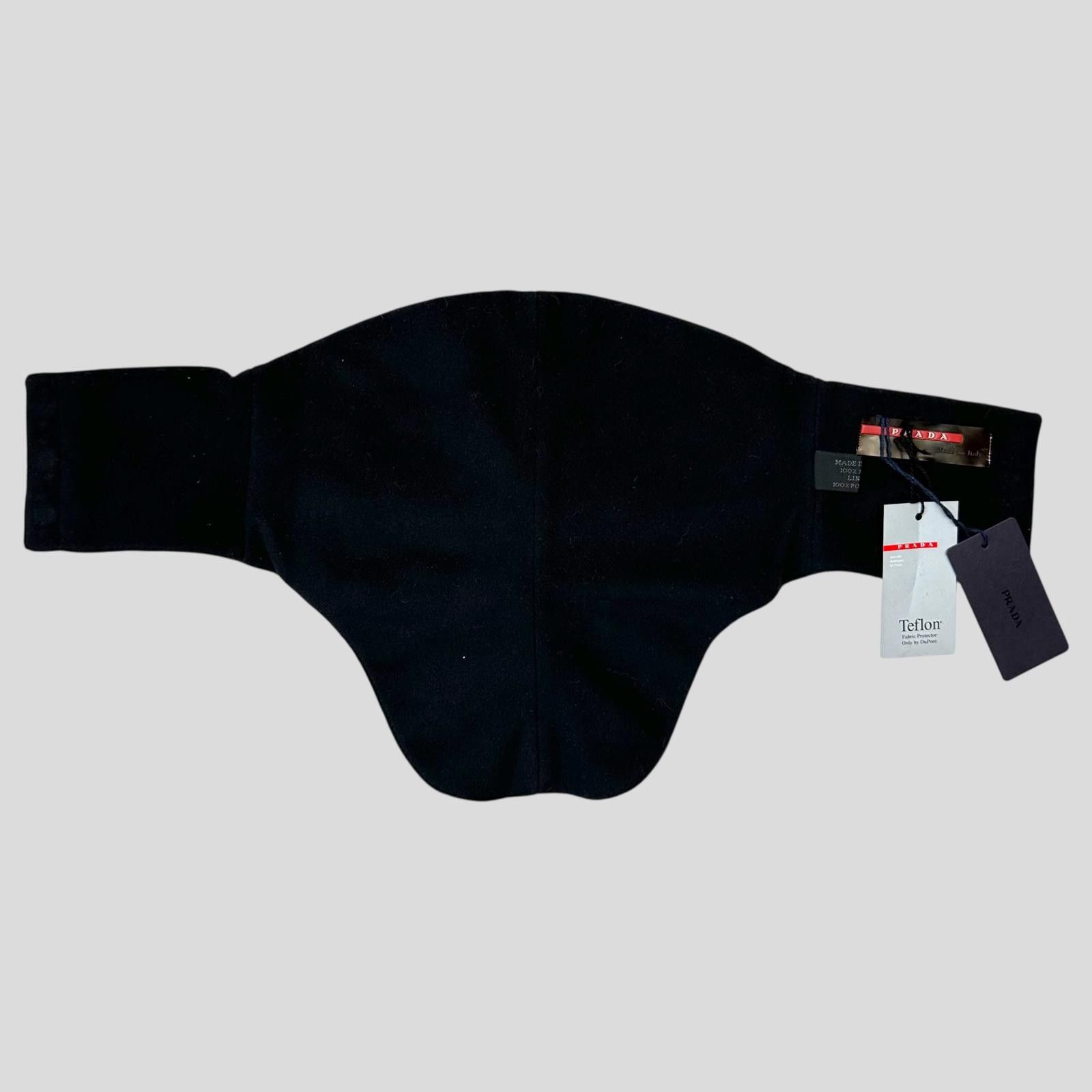 Prada Prada Sport FW98 Teflon Nylon Fleece Magnetic Neck Gaitor Size ONE SIZE - 3 Thumbnail