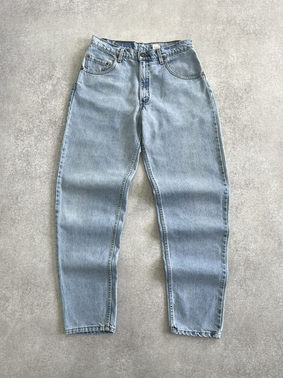 90's Levi's 560 Loose Fit Tapered Leg Made In USA Jeans