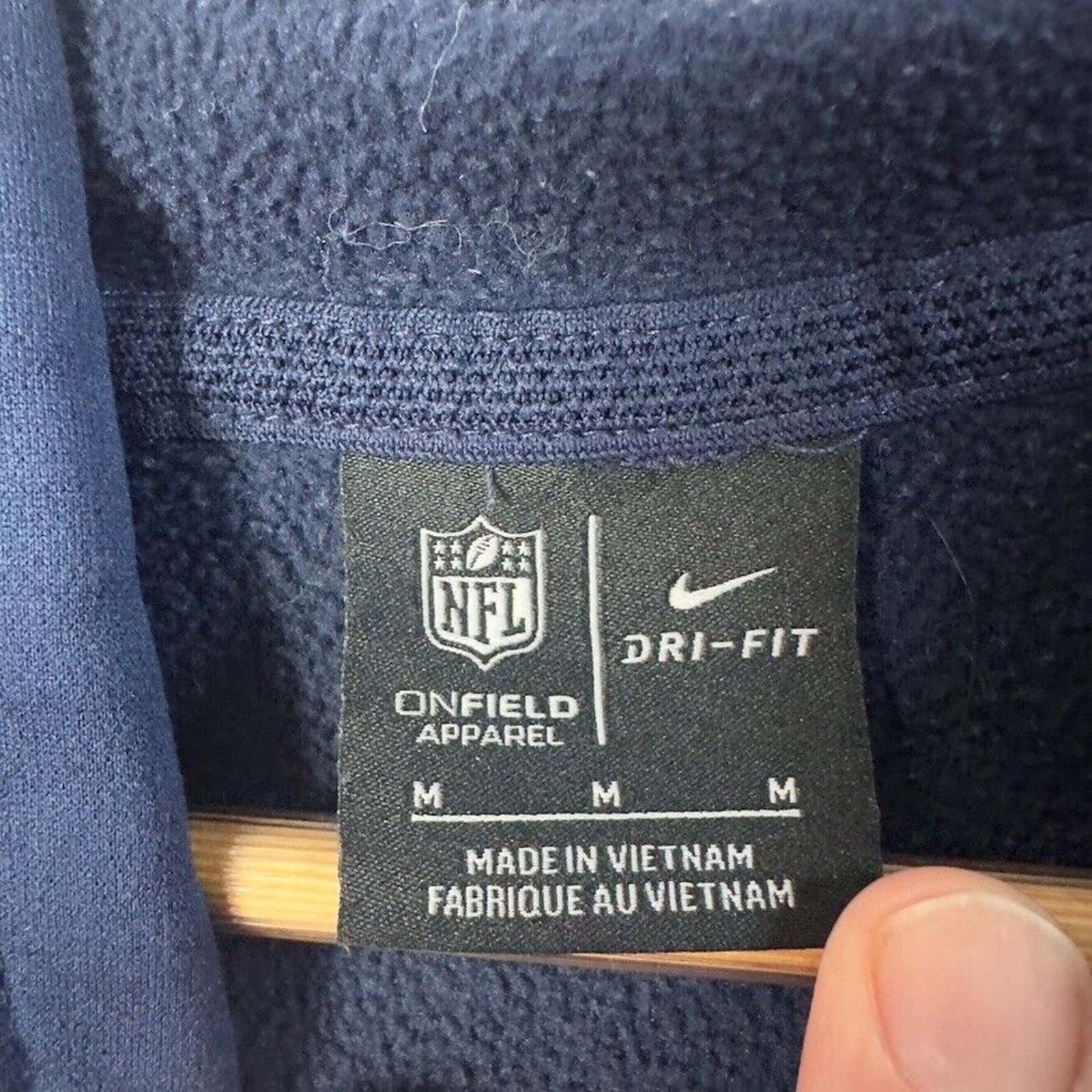 Nike Dallas Cowboys Nike Hoodie Mens Sz M On Field Sweatshirt Size US M / EU 48-50 / 2 - 7 Thumbnail