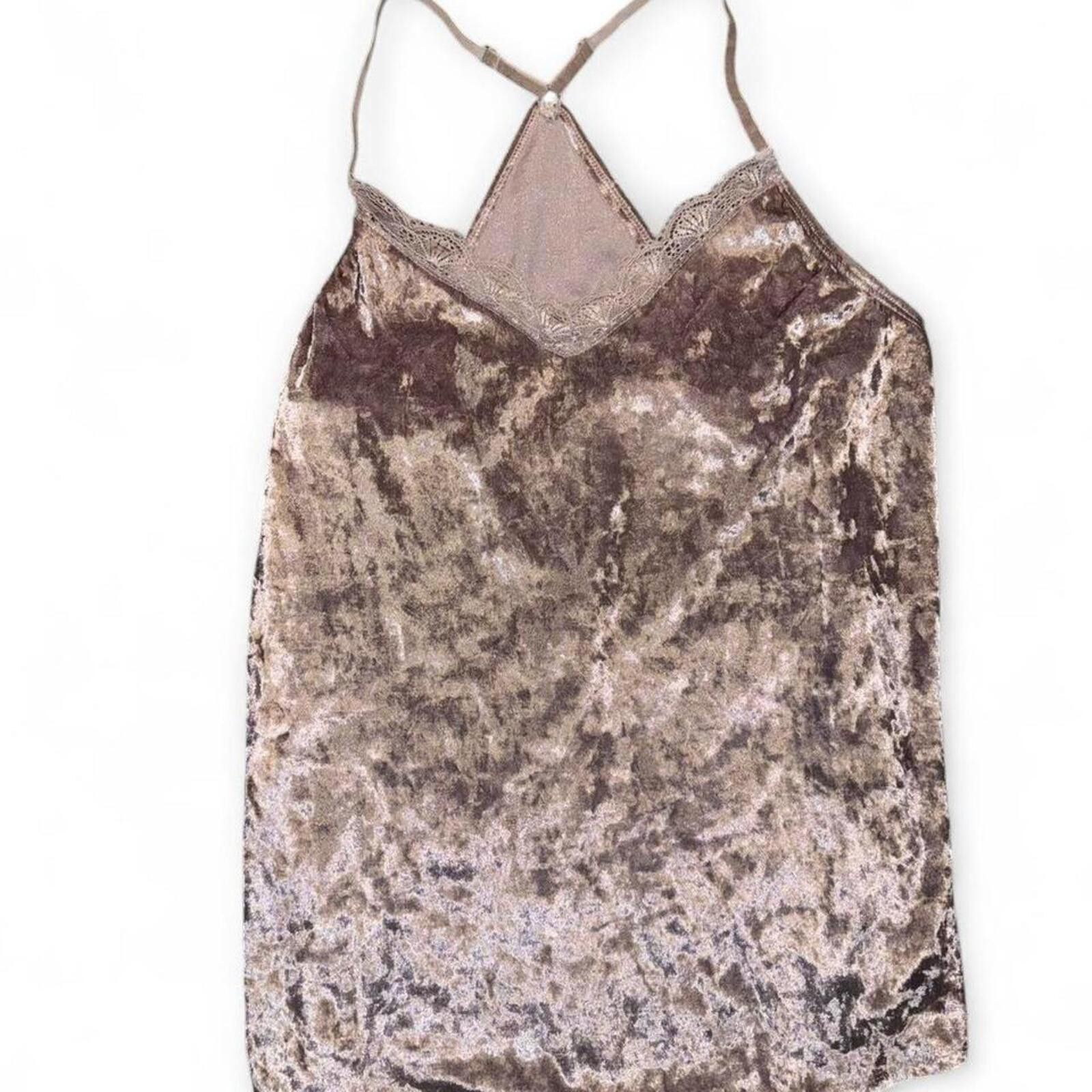 Other 🤎 velvet lace cami top 🤎 Size L / US 10 / IT 46 - 4 Thumbnail