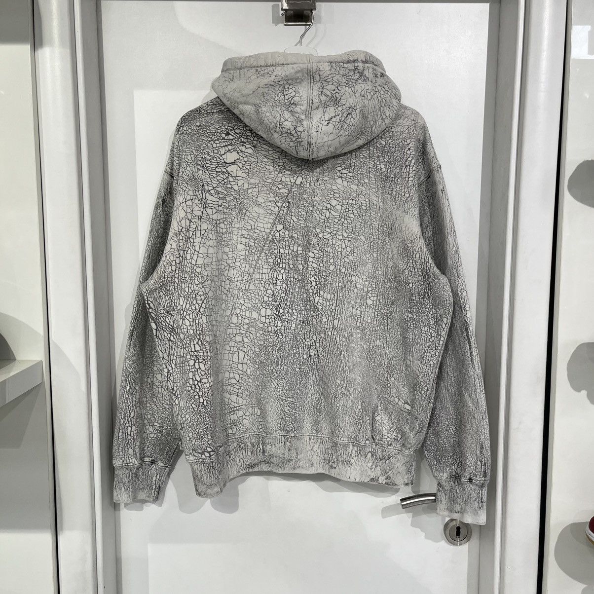 Supreme Supreme Crackle Zip Up Hooded Sweatshirt Natural Size US S / EU 44-46 / 1 - 2 Thumbnail