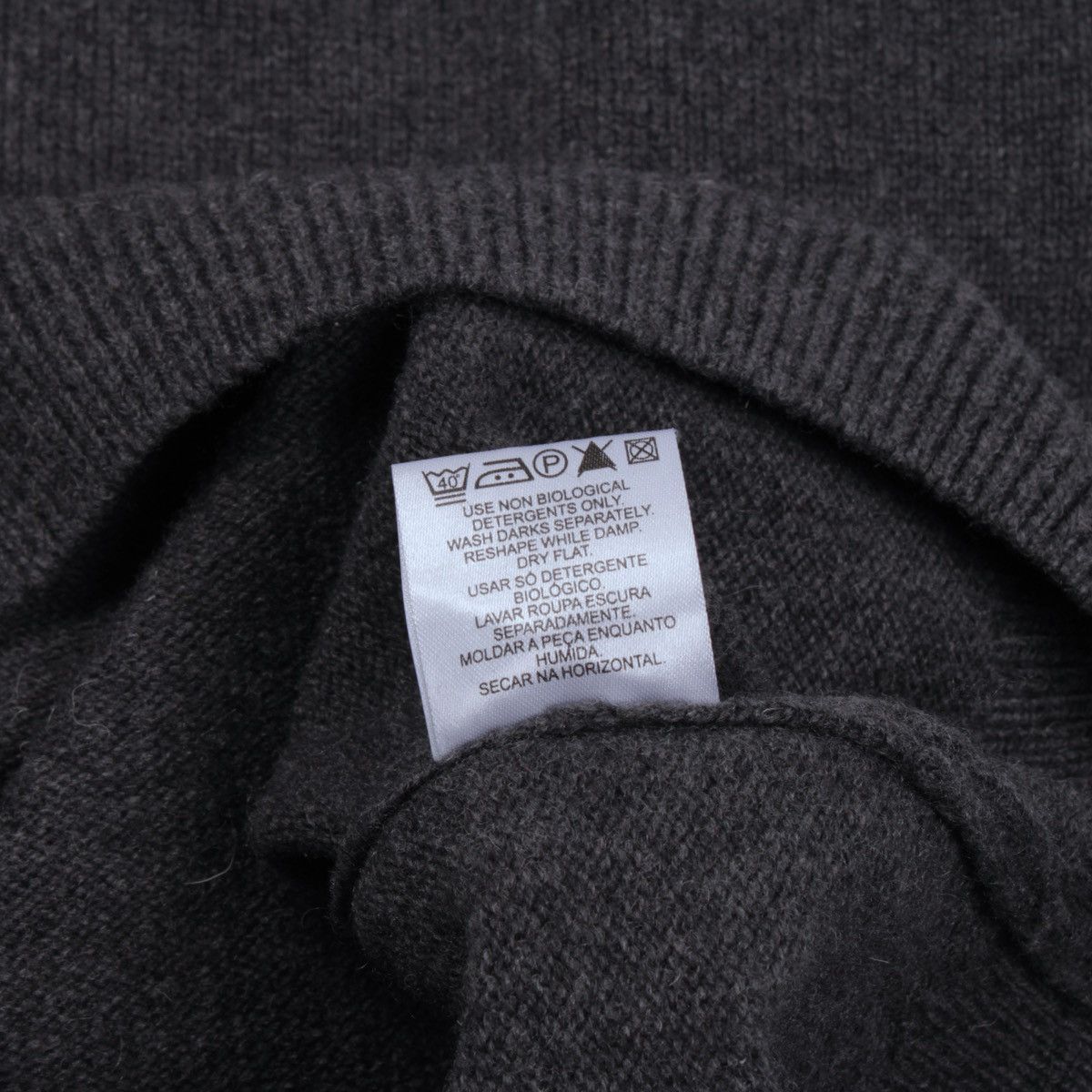 Calvin Klein × Designer CALVIN KLEIN Golf Wool Blend Gray V-neck Sweater Jumper Size US M / EU 48-50 / 2 - 12 Thumbnail