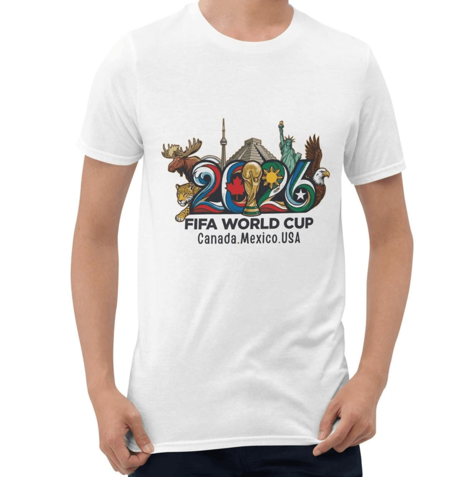 Other World Cup 2026 Commemorative Shirt – Canada · Mexico · USA Size US XXL / EU 58 / 5 - 1 Thumbnail