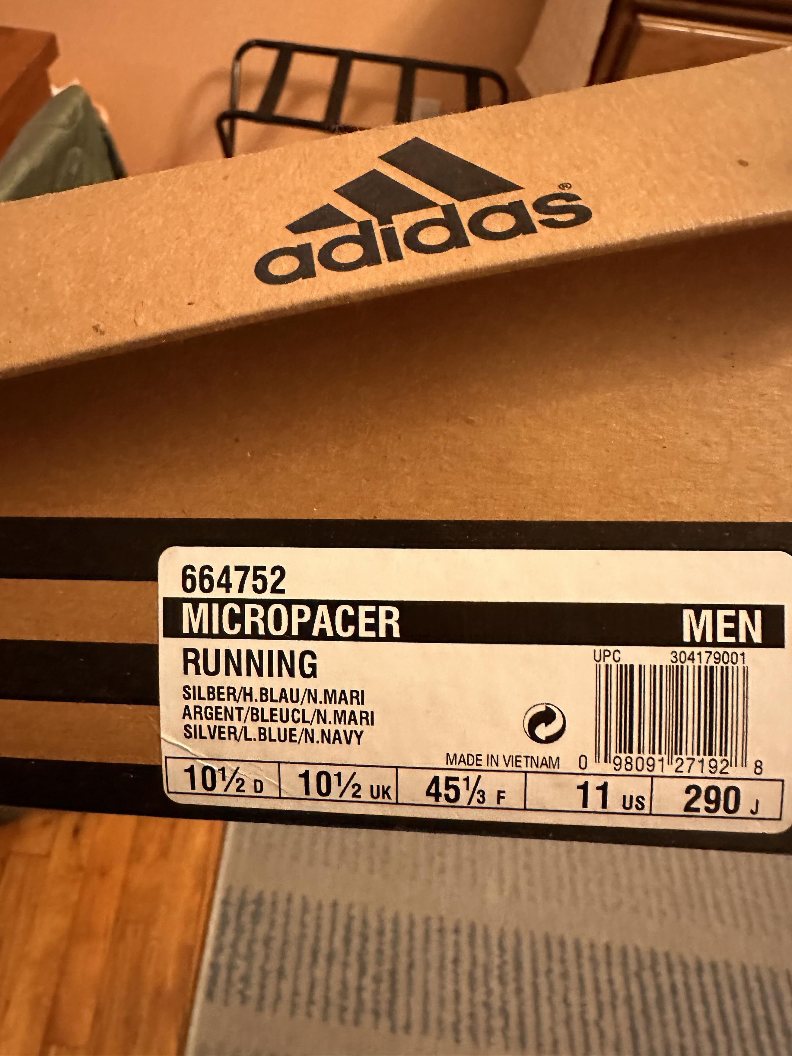 Adidas Adidas Micropacer Millennium 2000 Vintage Ltd numbered Size US 11 / EU 44 - 6 Thumbnail